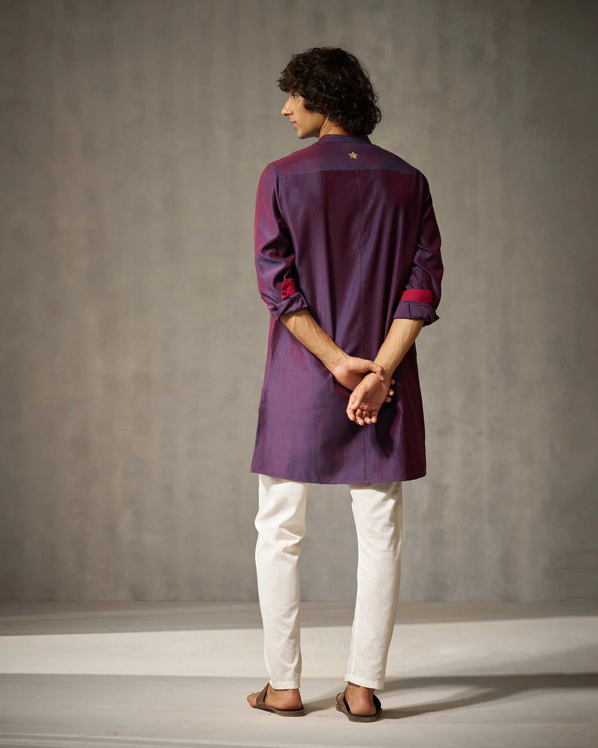 Moonbeam Kurta - Purple - Image 3