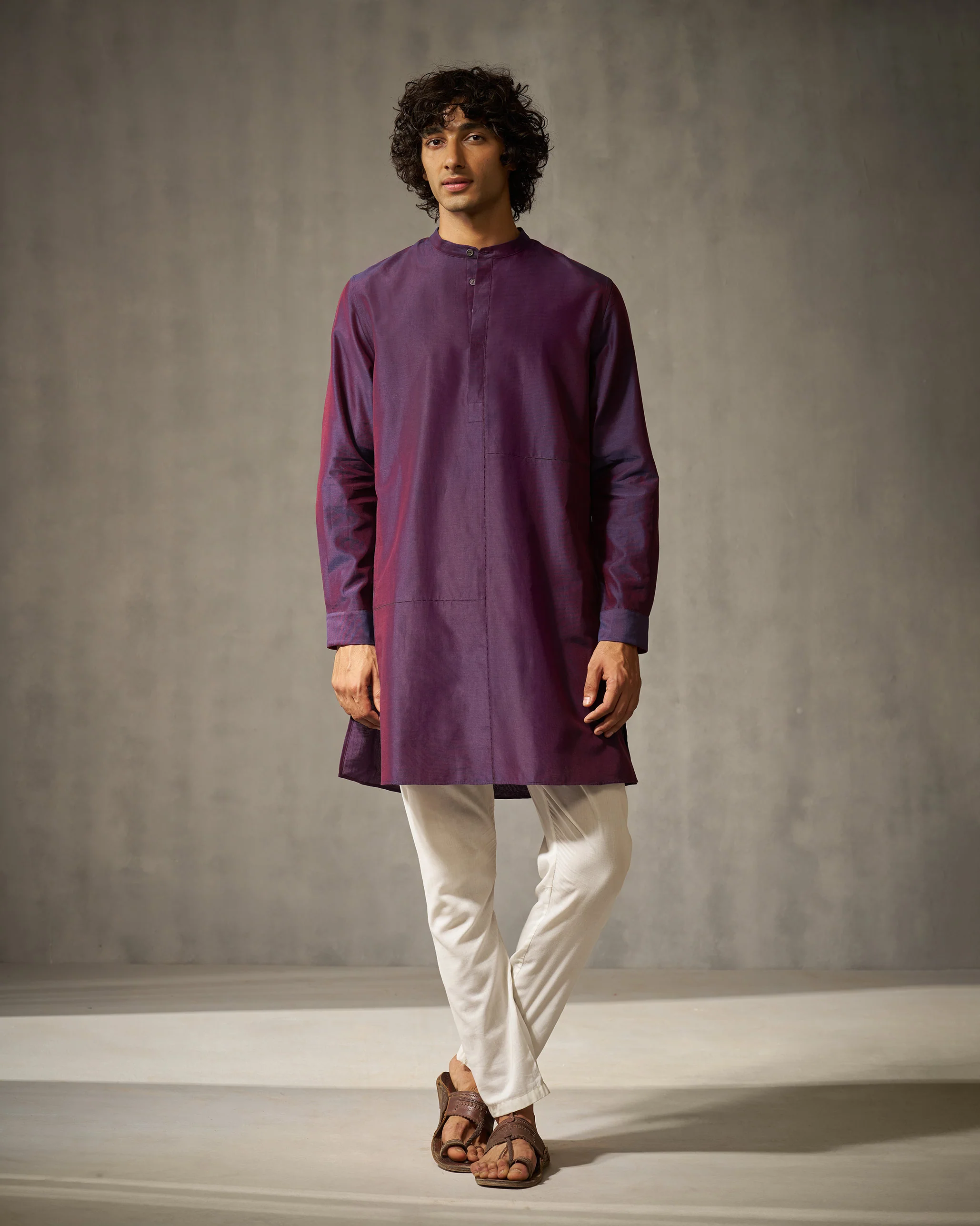 Moonbeam Kurta - Purple - Image 6