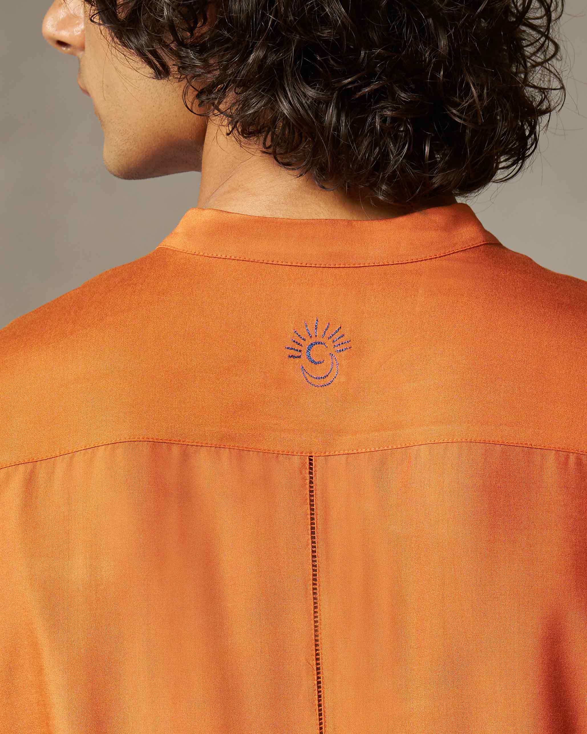 Moonbeam Kurta - Rust - Image 2