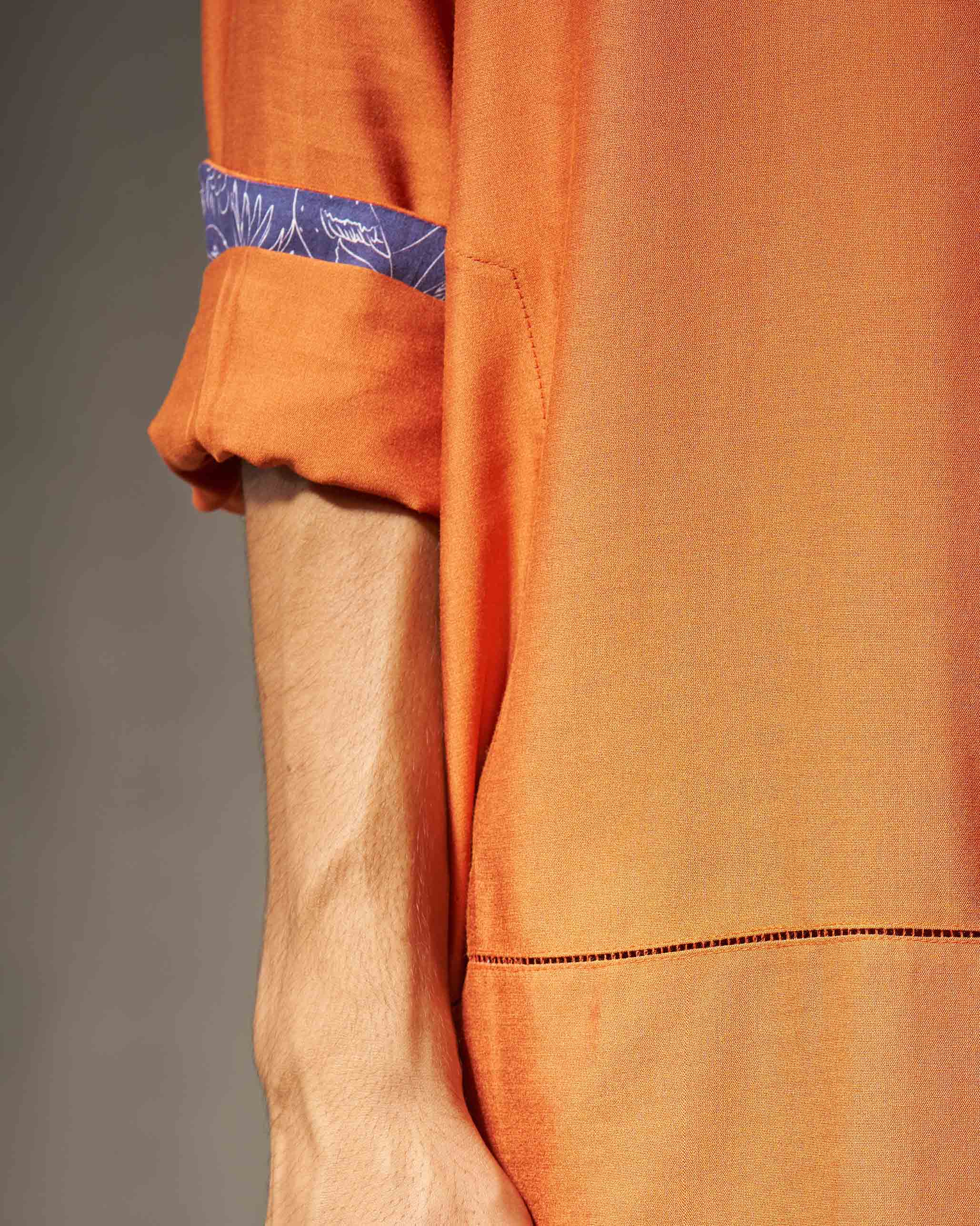 Moonbeam Kurta - Rust - Image 4