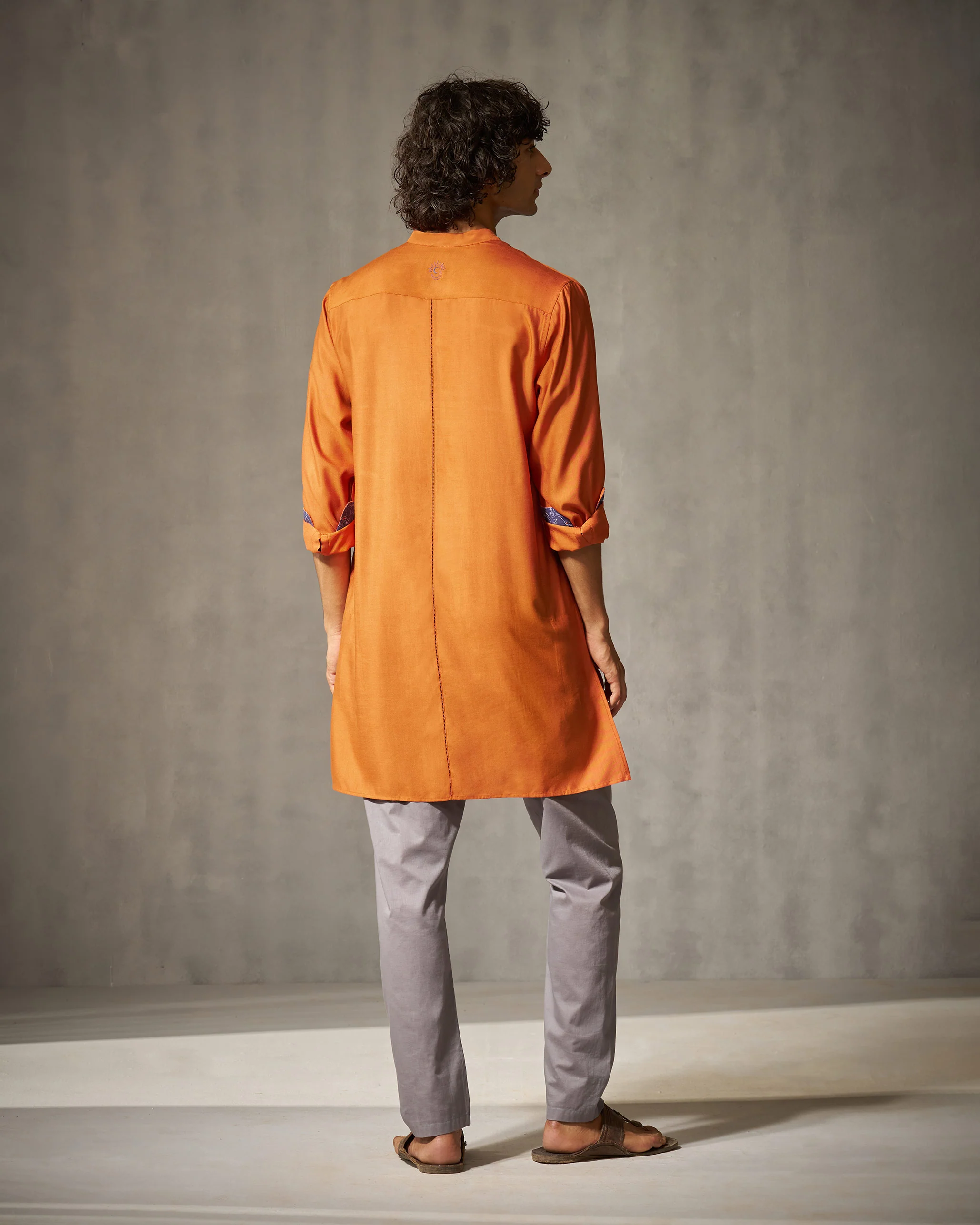Moonbeam Kurta - Rust - Image 6