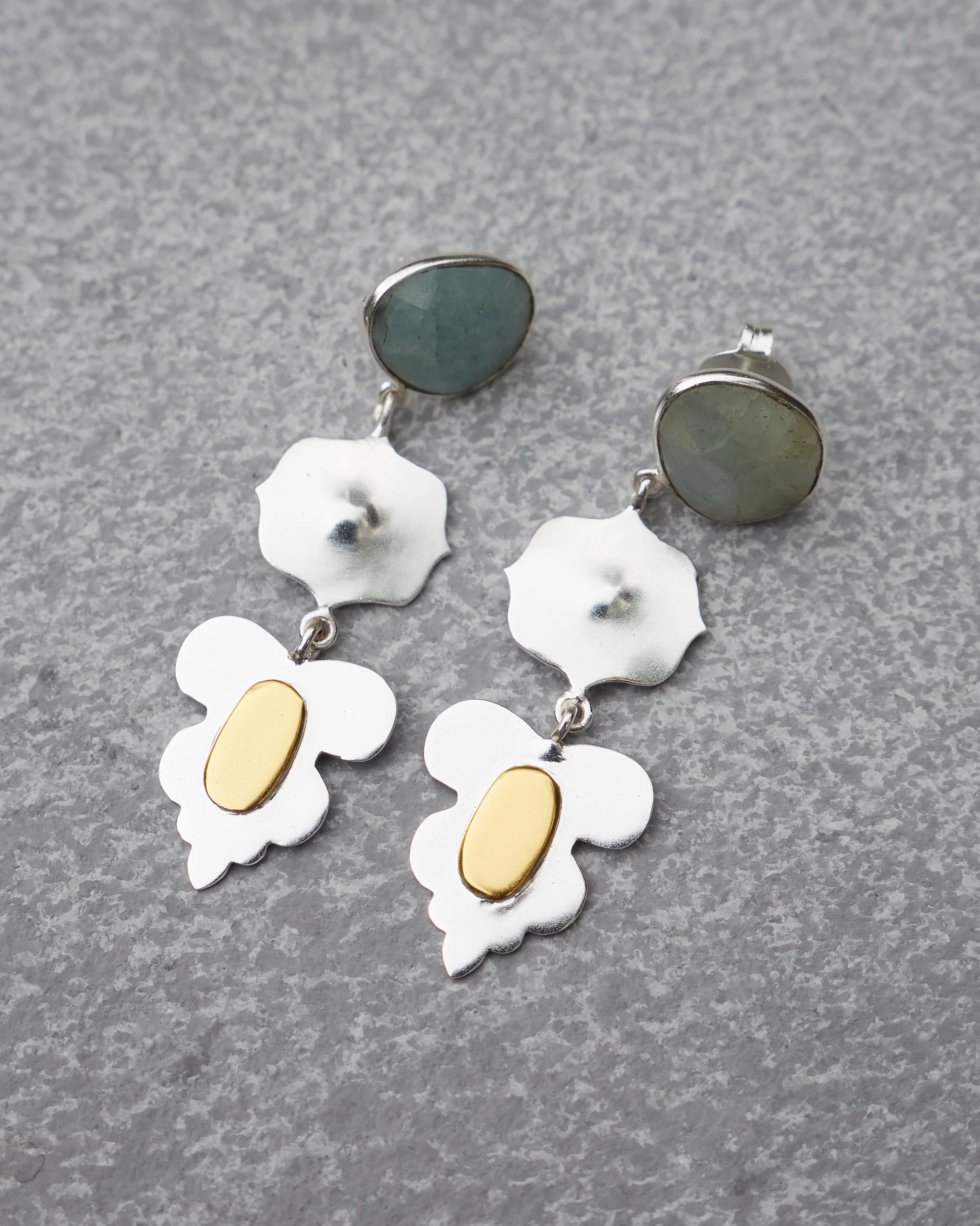Moondrop Danglers - Silver - Image 3