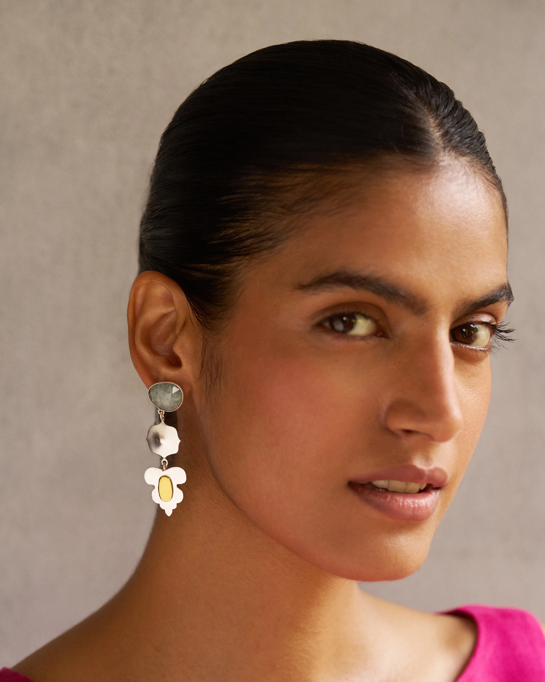 Moondrop Danglers - Silver - Image 4