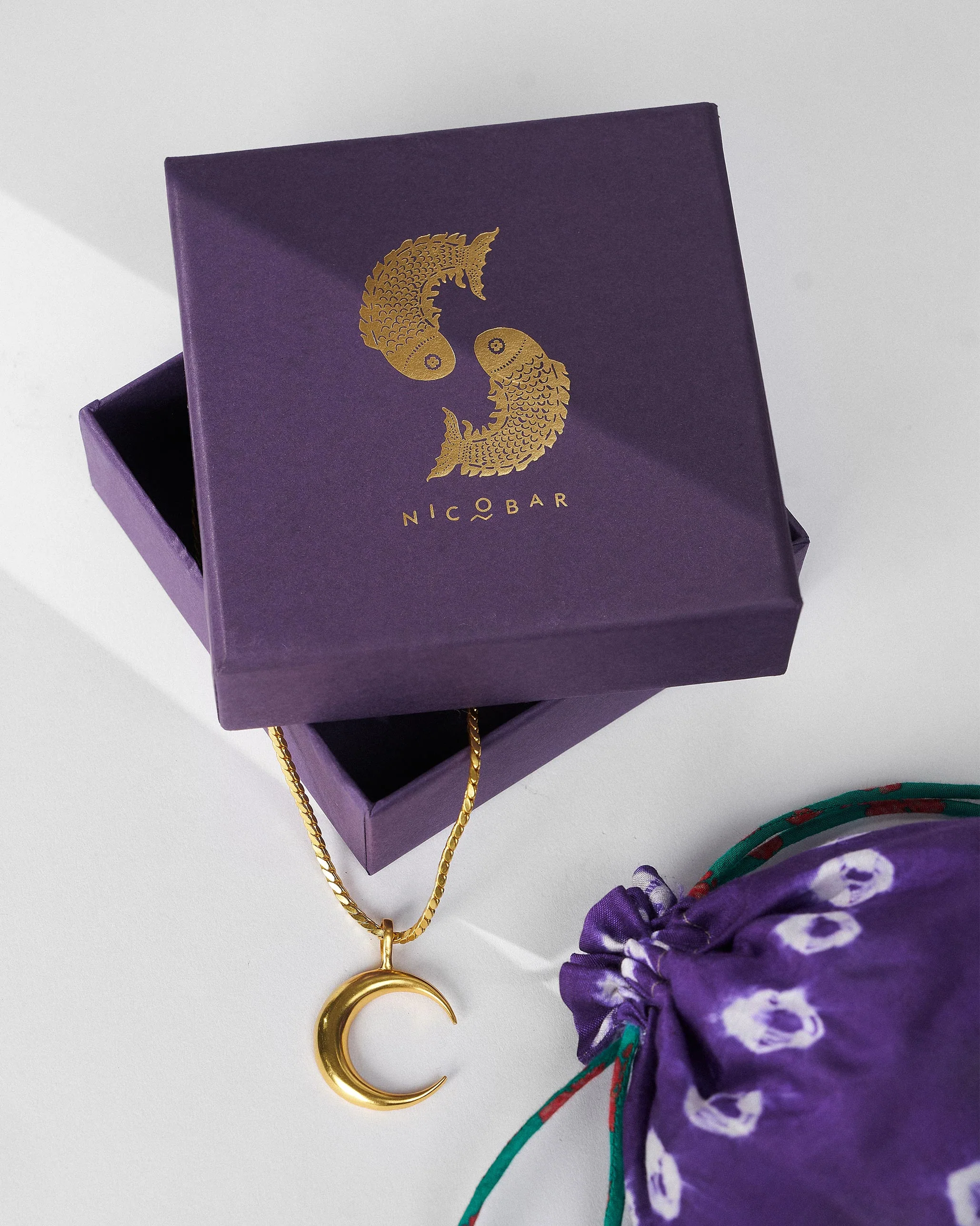 Moonfall Necklace - Gold - Image 4
