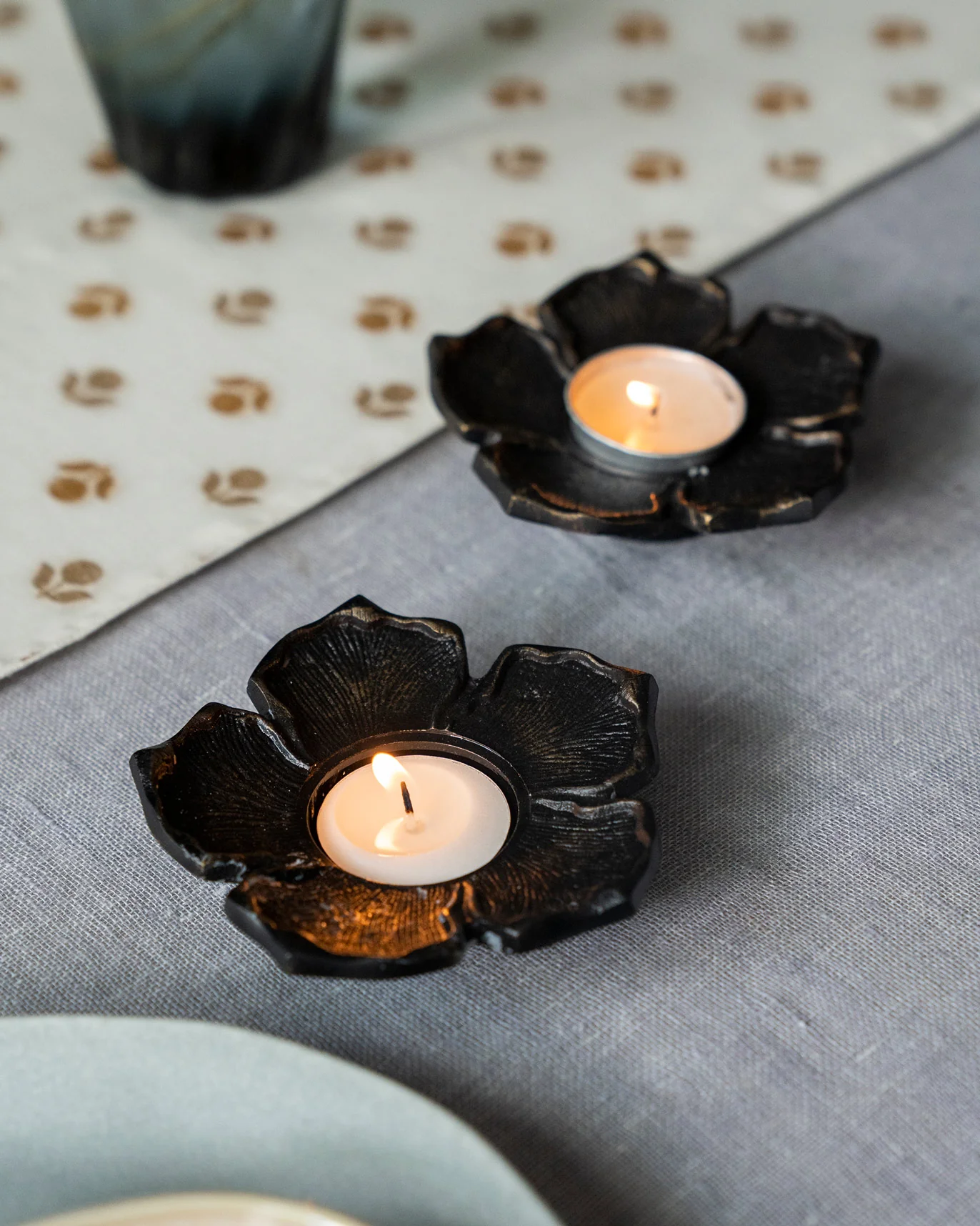 Moor Tealight Holder (Set of 2) - Image 3