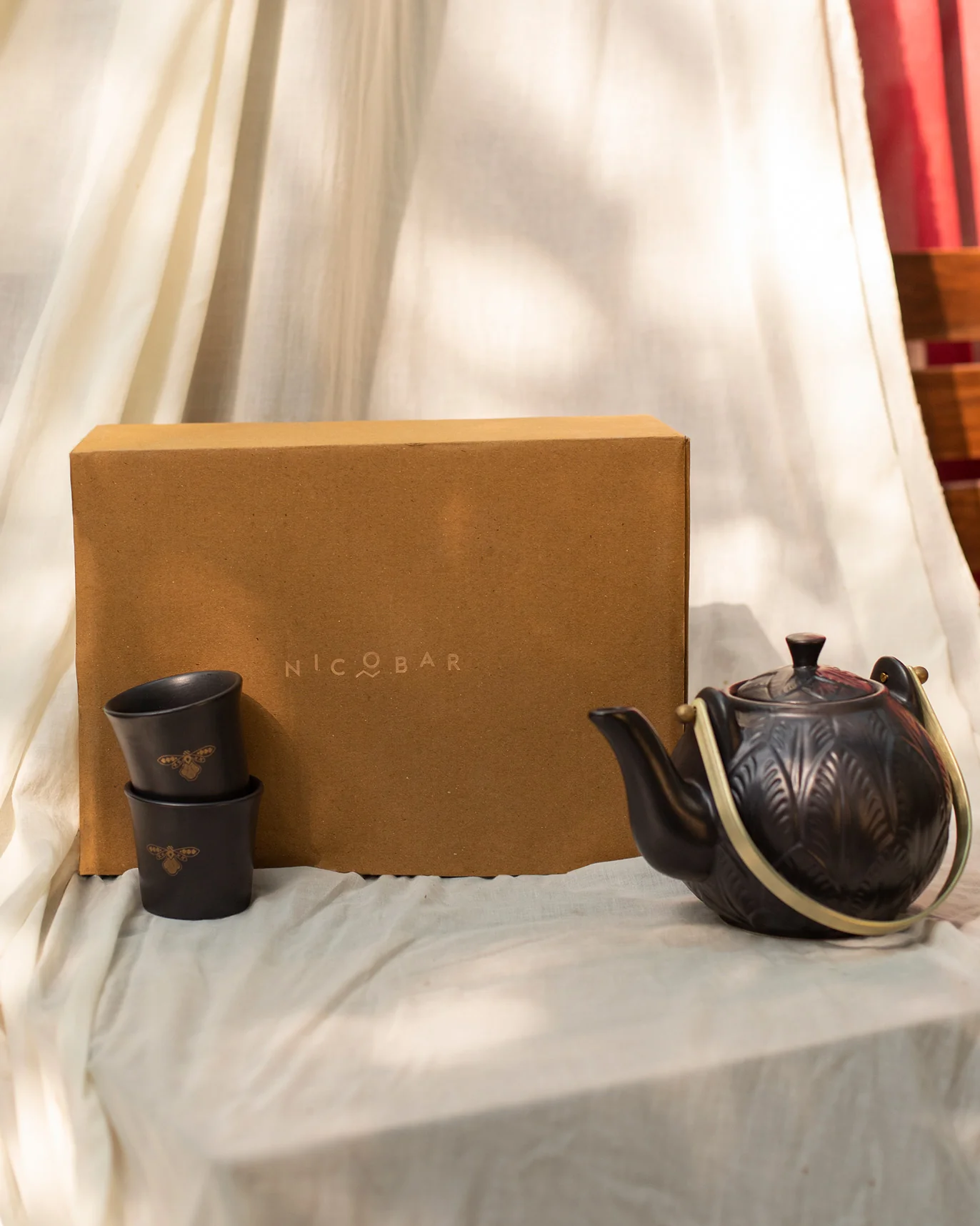 Moor Teapot & Teacup Set - Image 4