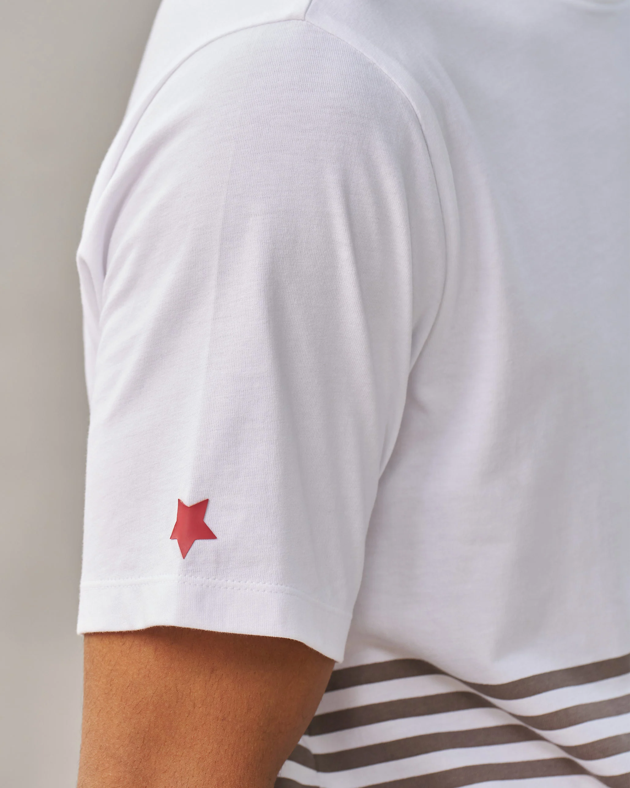 Moroccan Palm T-shirt - White - Image 3