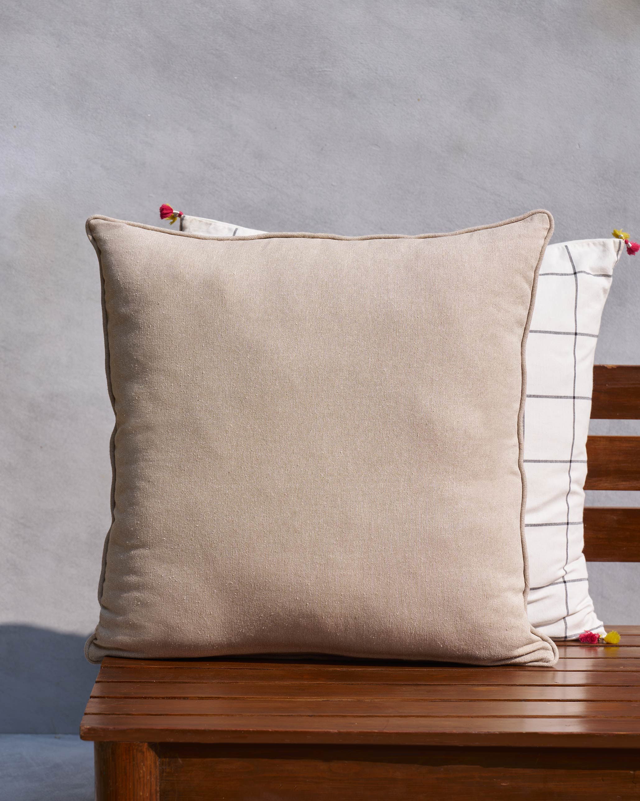 Morocco Mosaic Cushion Cover (Black) - Image 4