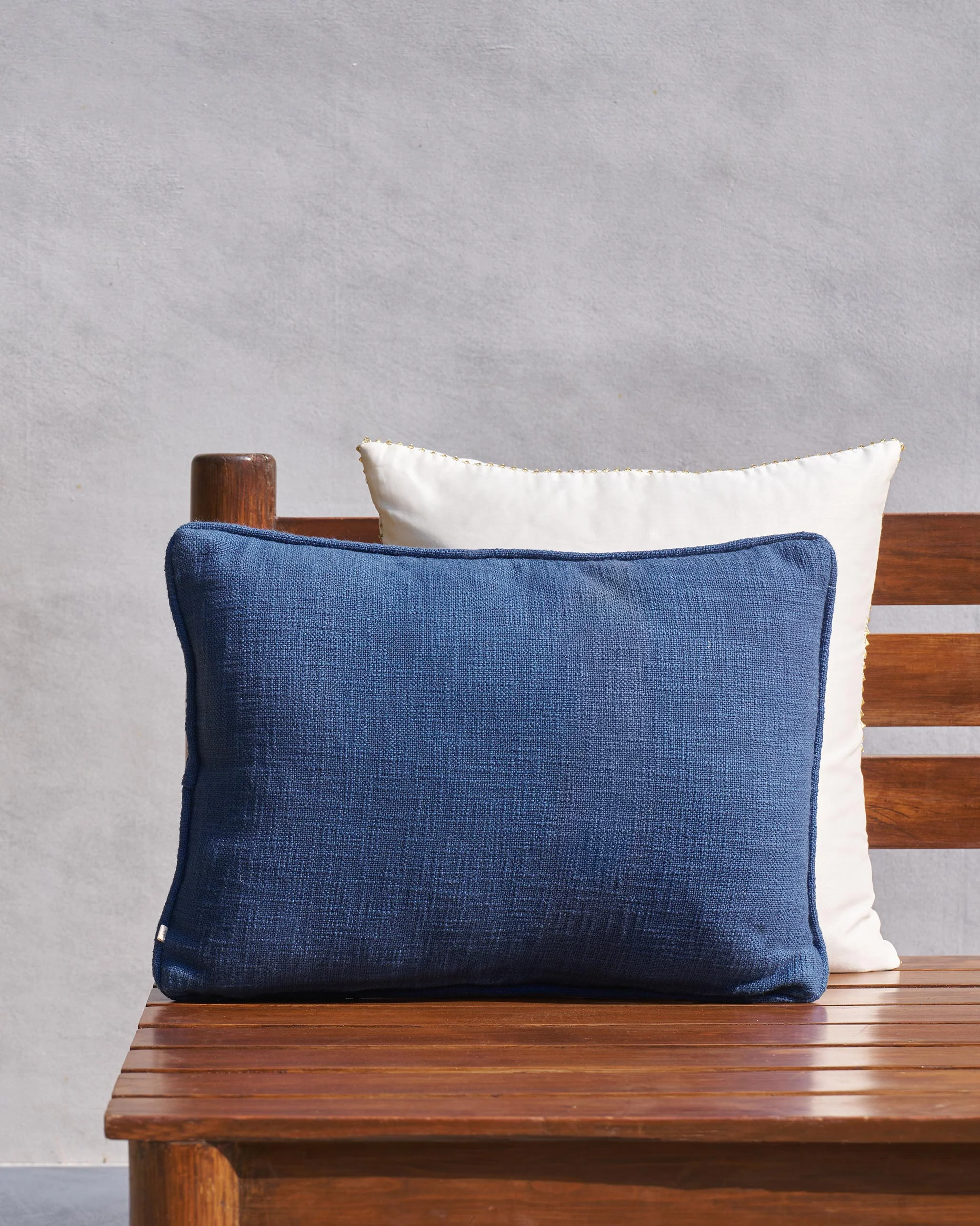 Morocco Mosaic Cushion Cover (Blue) - Image 4