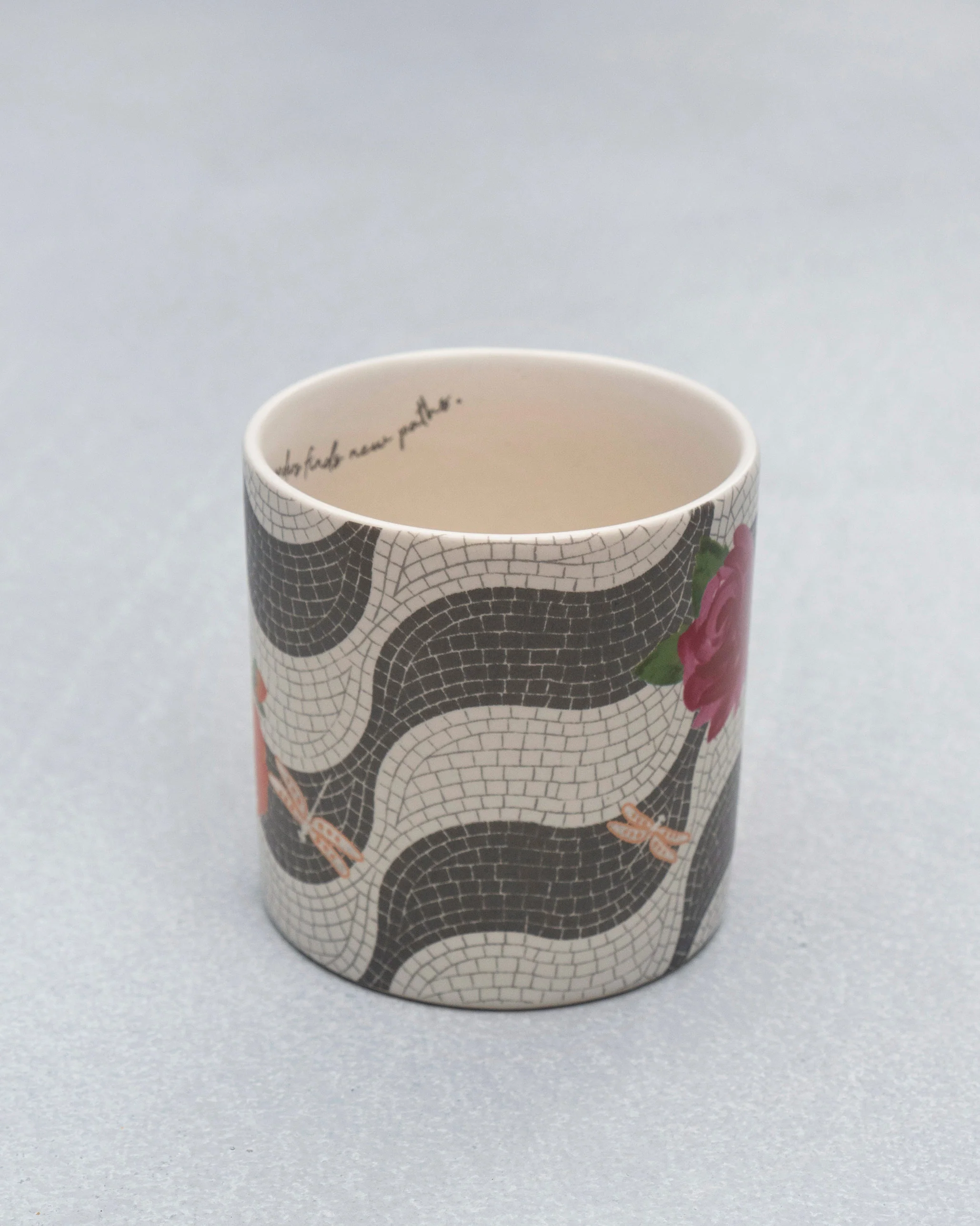 Mosaic Bloom Straight Mug - Image 2