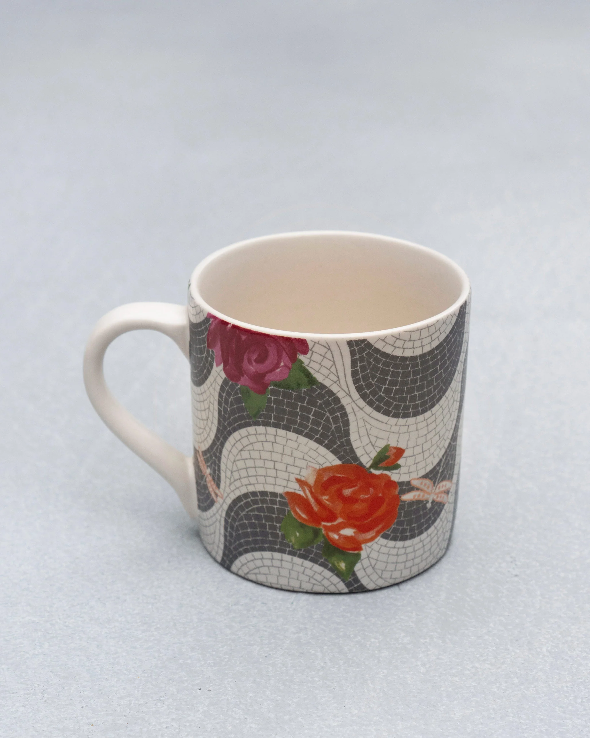 Mosaic Bloom Straight Mug - Image 3