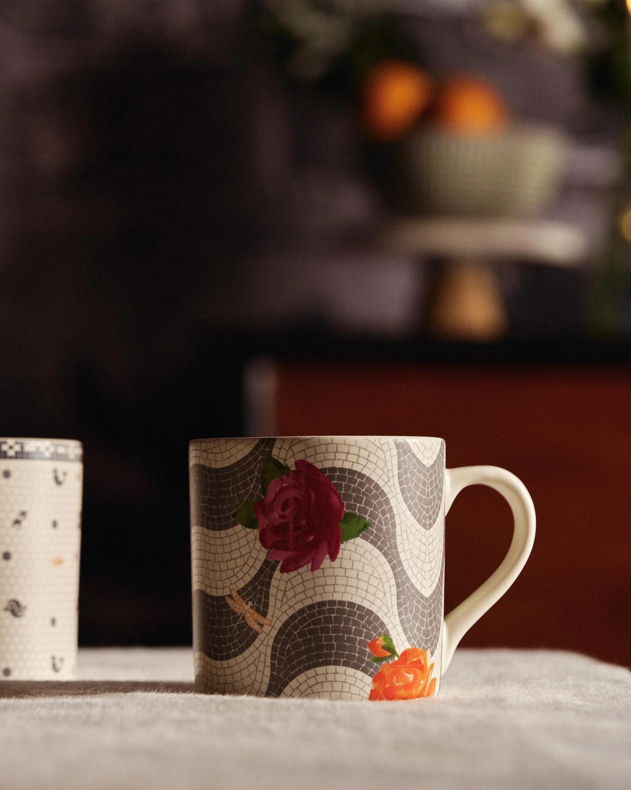 Mosaic Bloom Straight Mug - Image 5