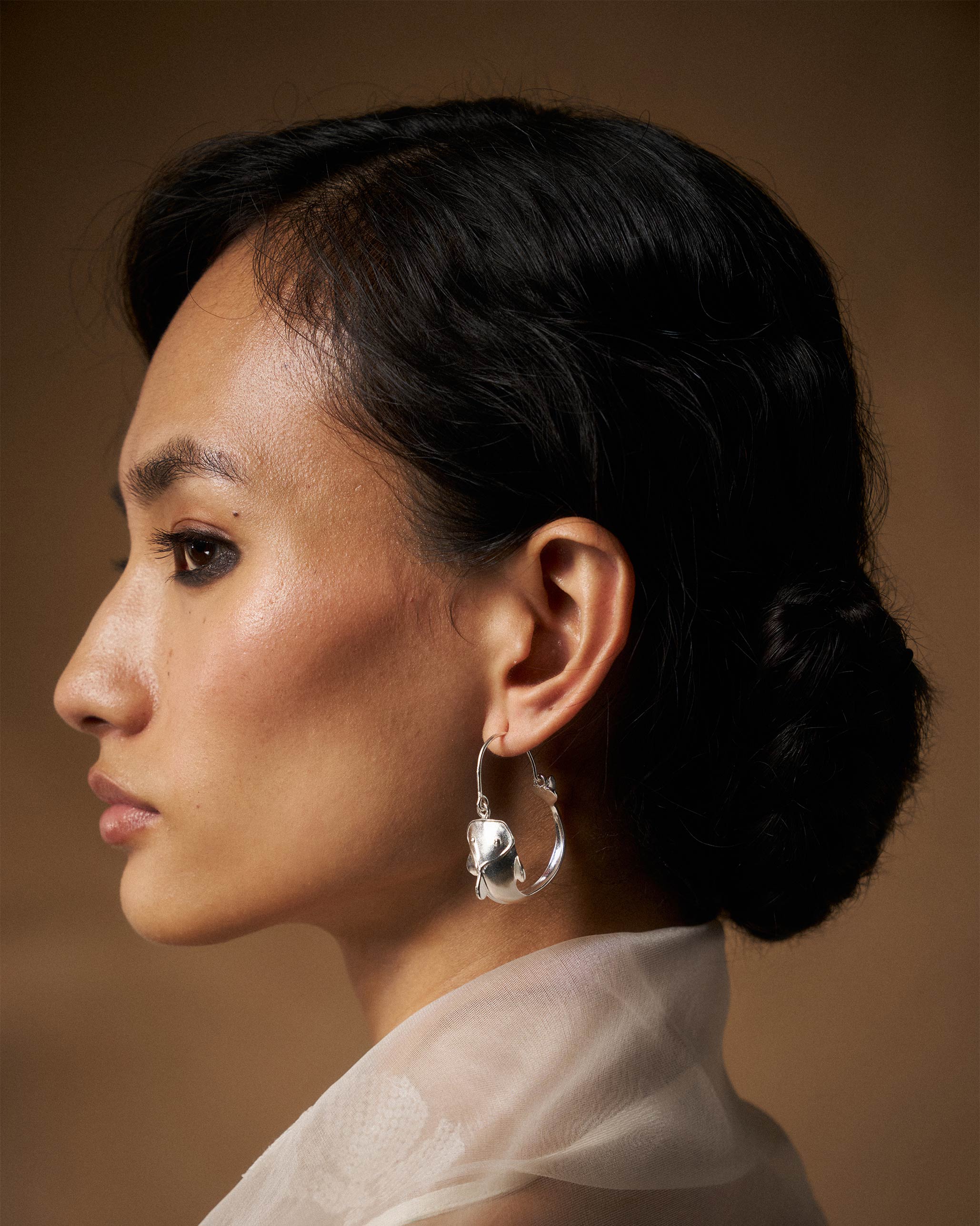 Mud-Fish Earring - Sterling Silver - Image 4