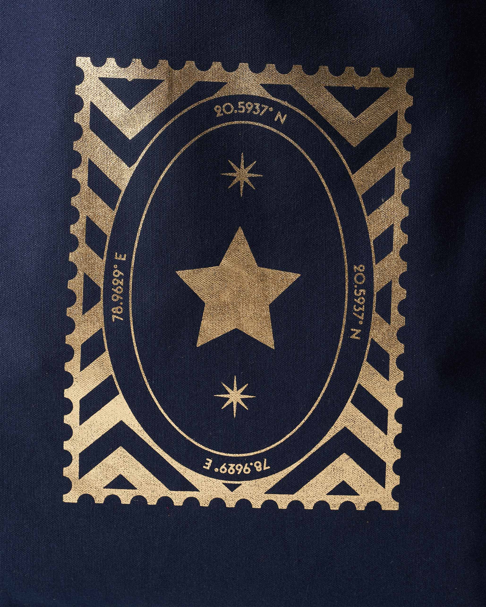 Mukayu City Tote - Navy - Image 3