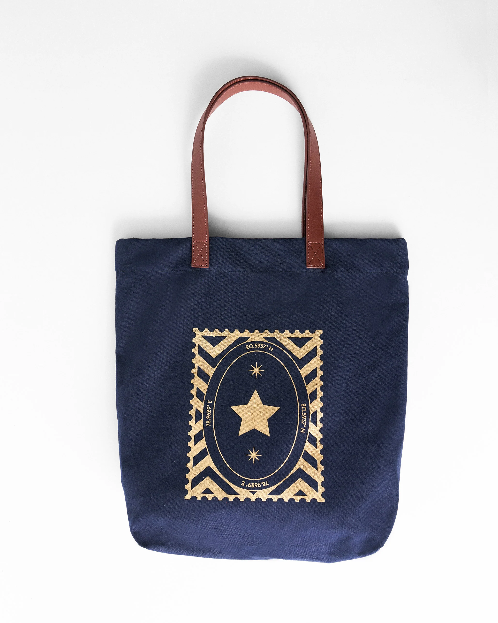 Mukayu City Tote - Navy - Image 5