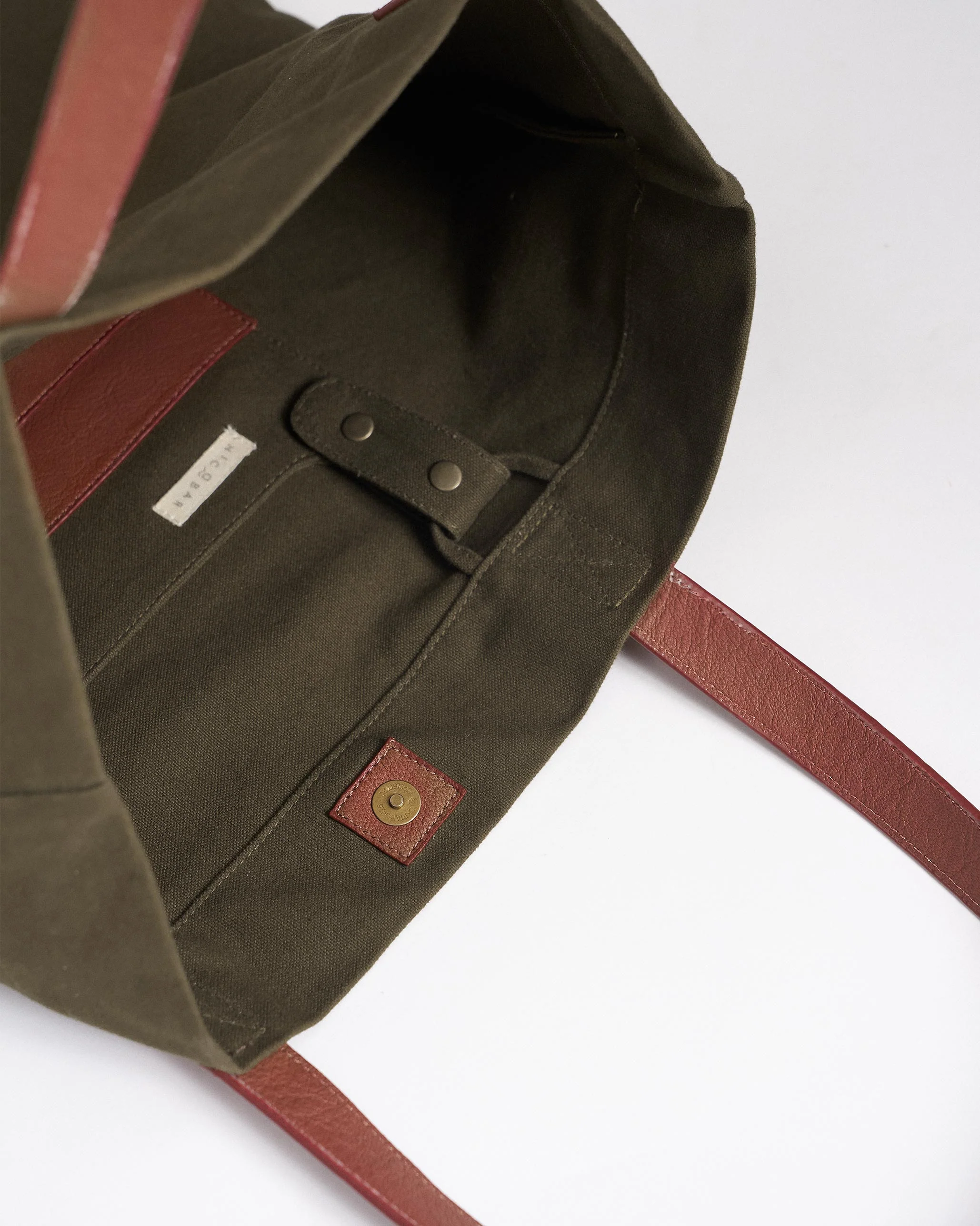 Mukayu City Tote - Olive - Image 2