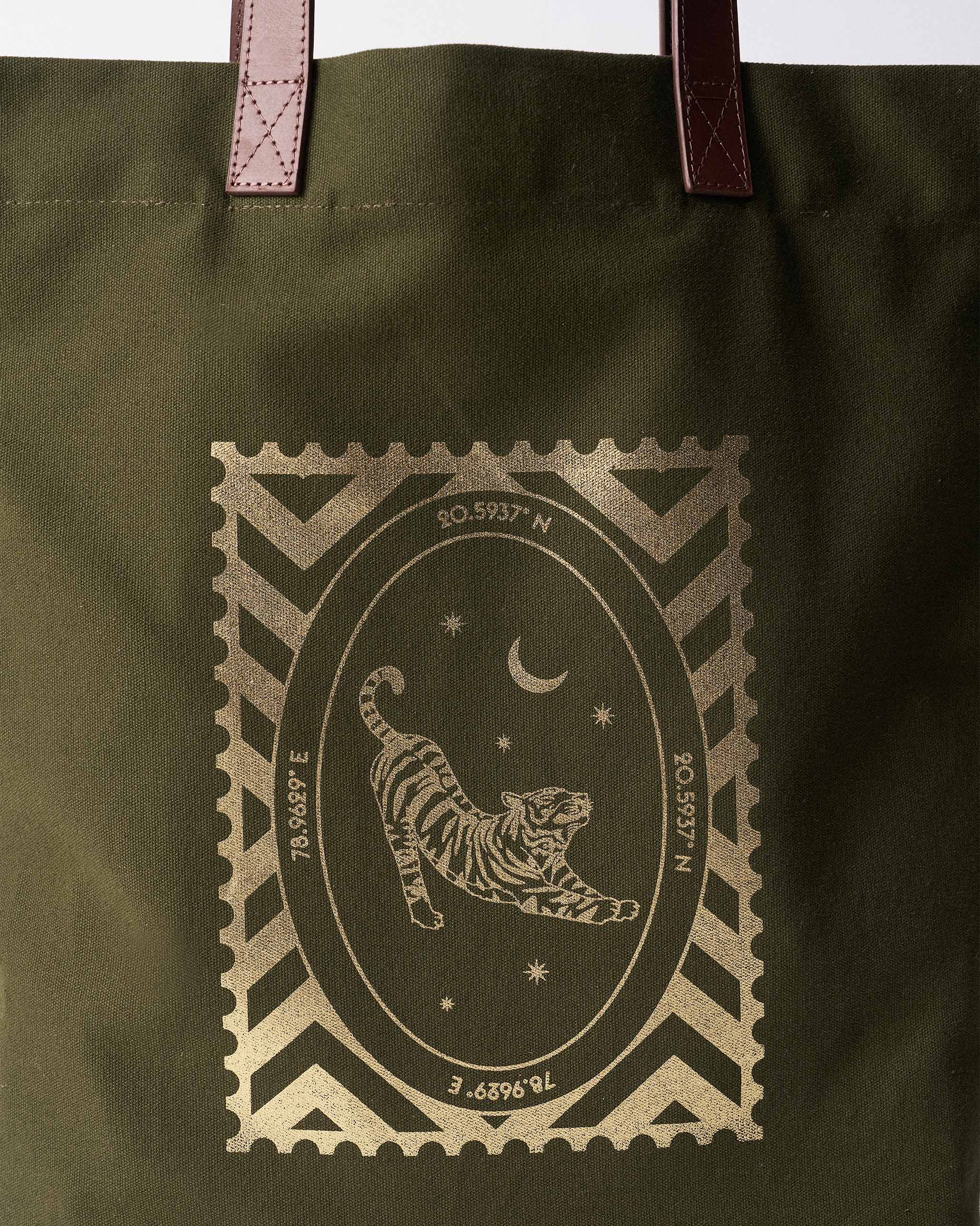 Mukayu City Tote - Olive - Image 3