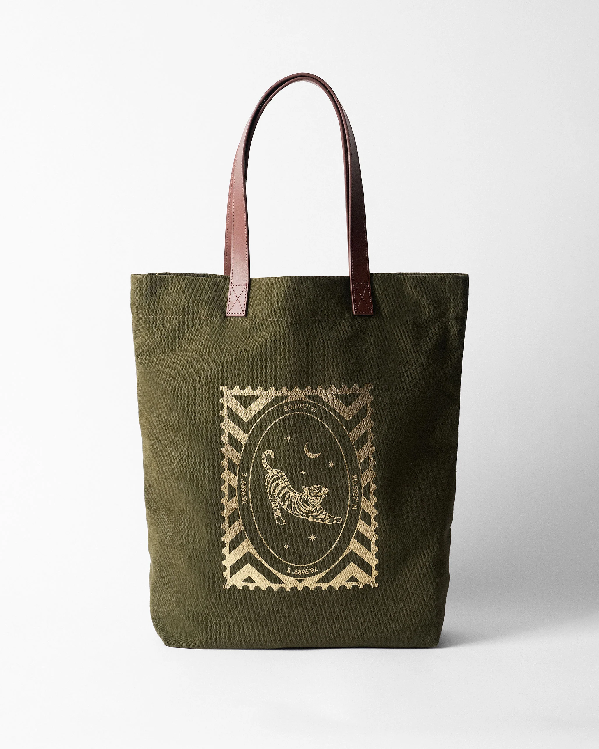 Mukayu City Tote - Olive - Image 8