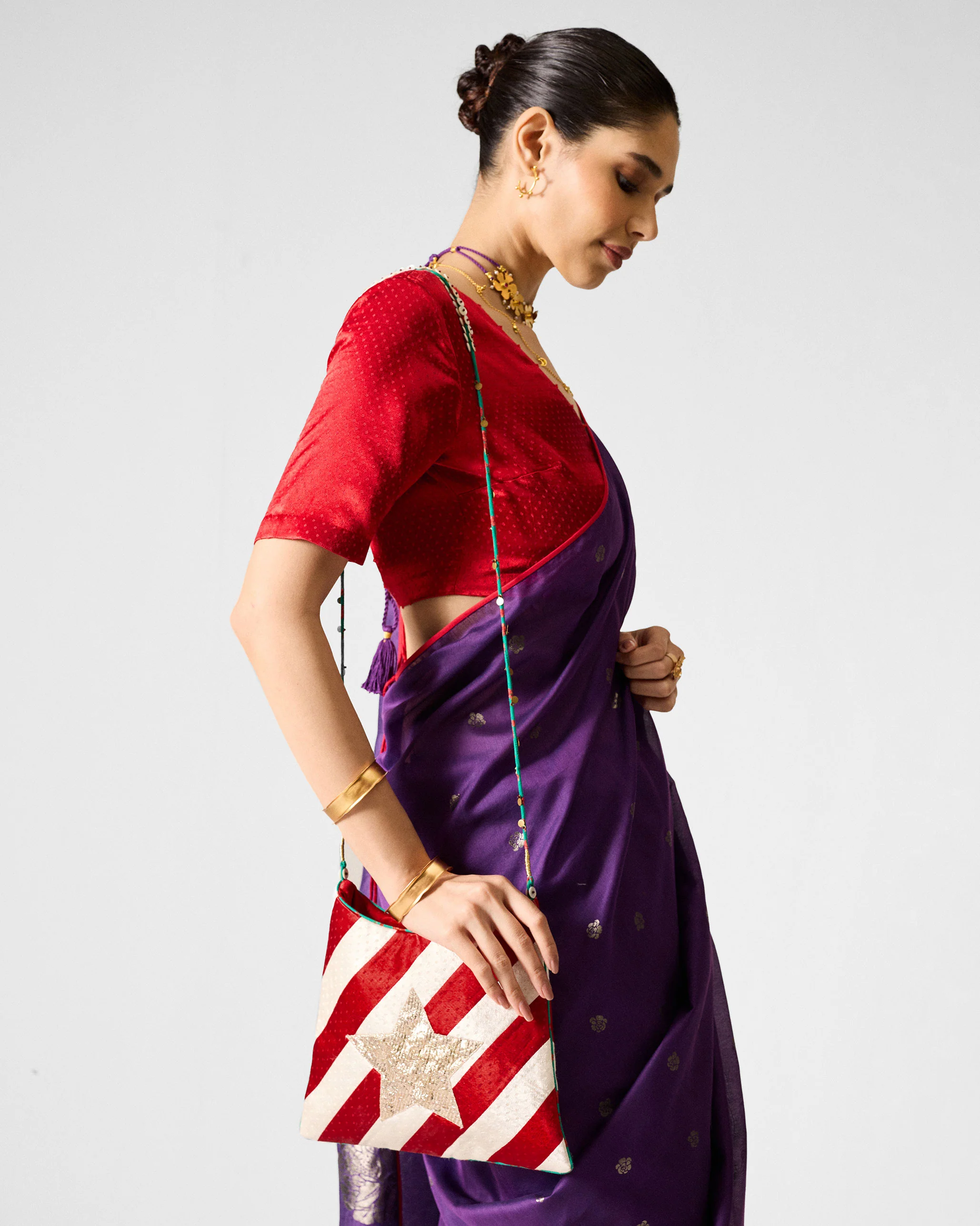 Muris Sling - Red & Ivory - Image 7