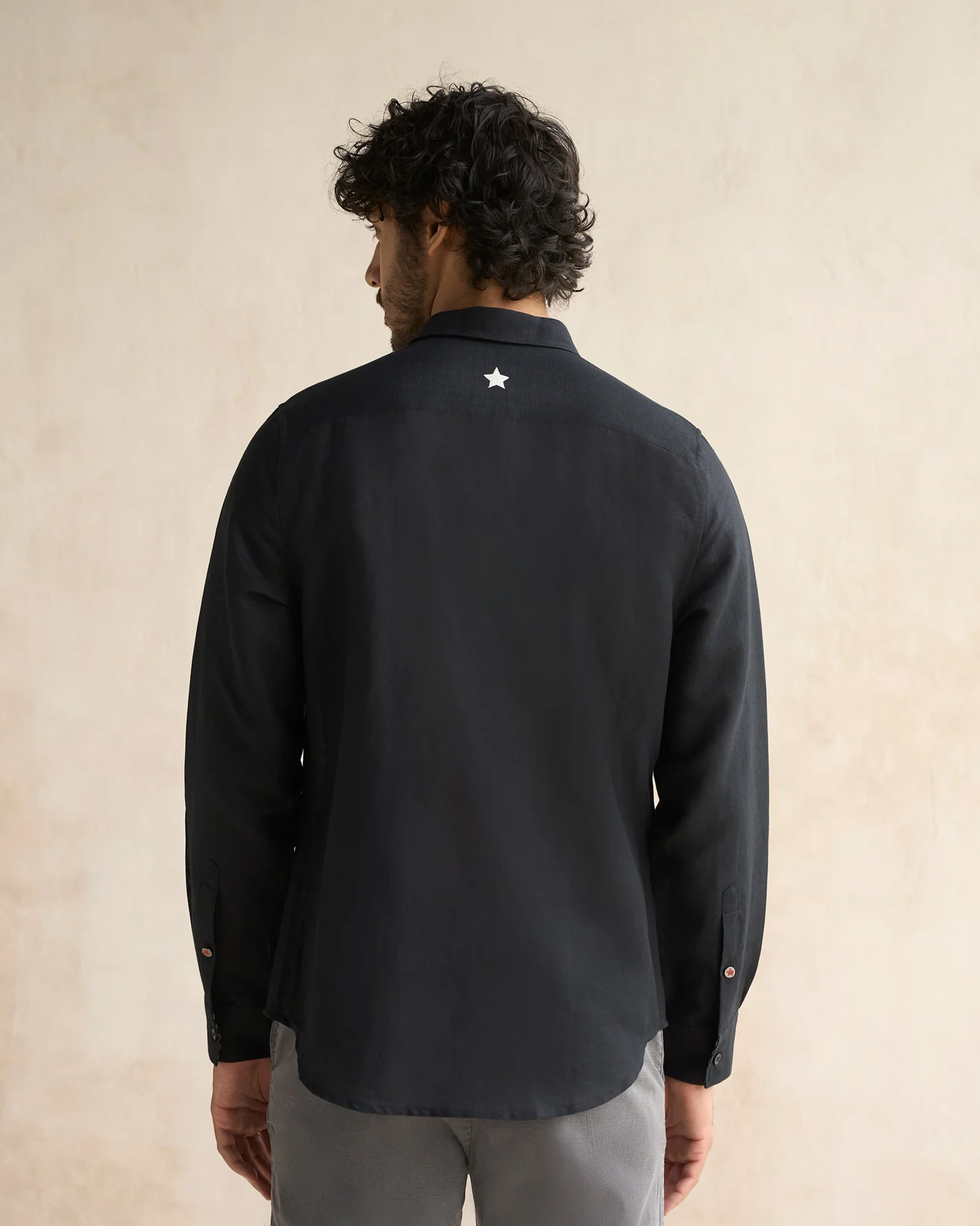 Musafir Pocket Shirt - Black - Image 4