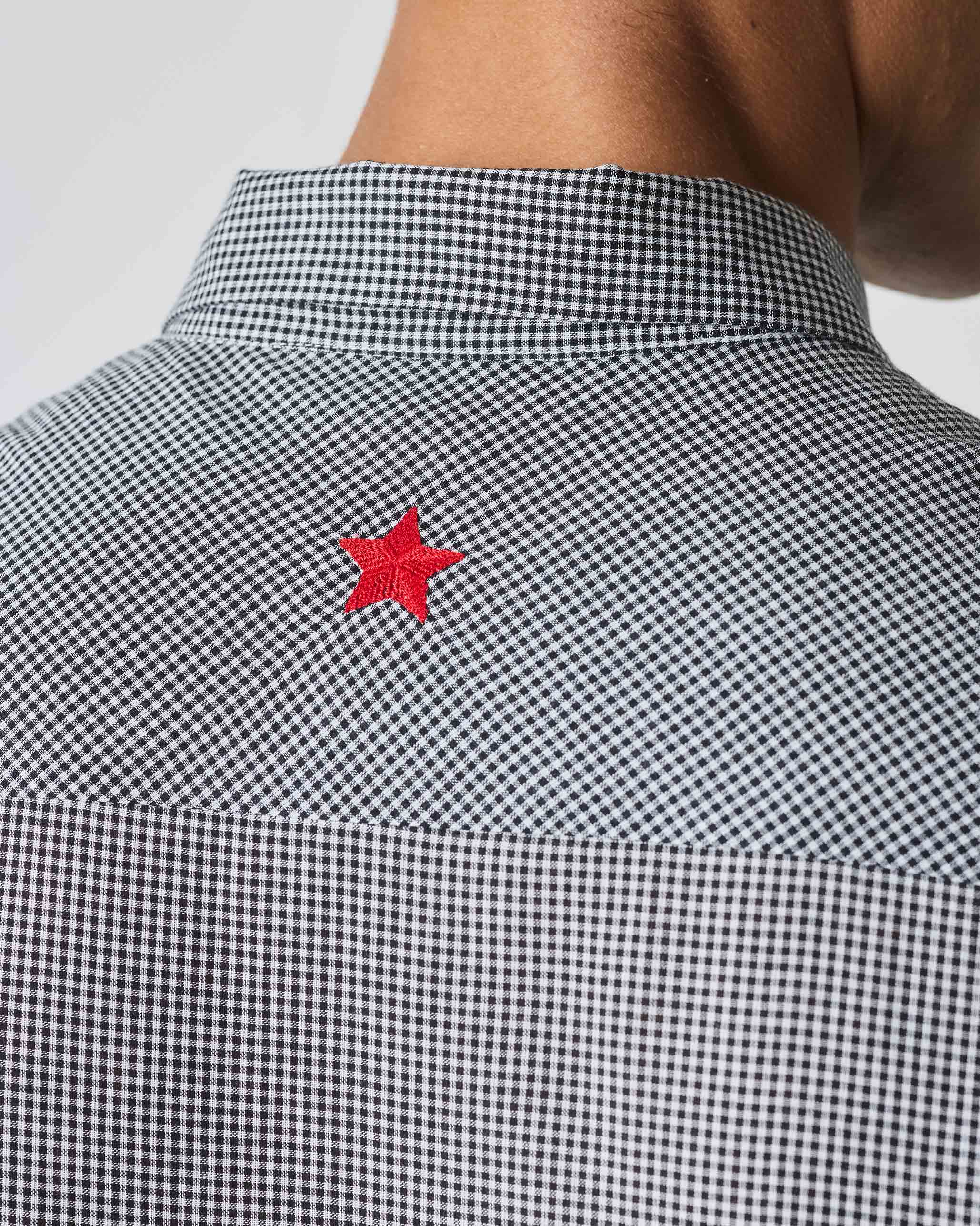 Musafir Pocket Shirt - Black Checks - Image 7