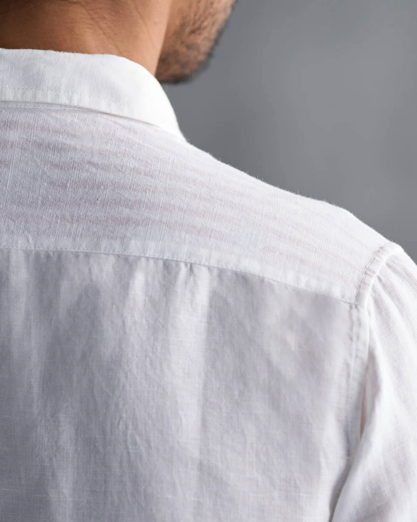 Musafir Pocket Shirt - White - Image 4