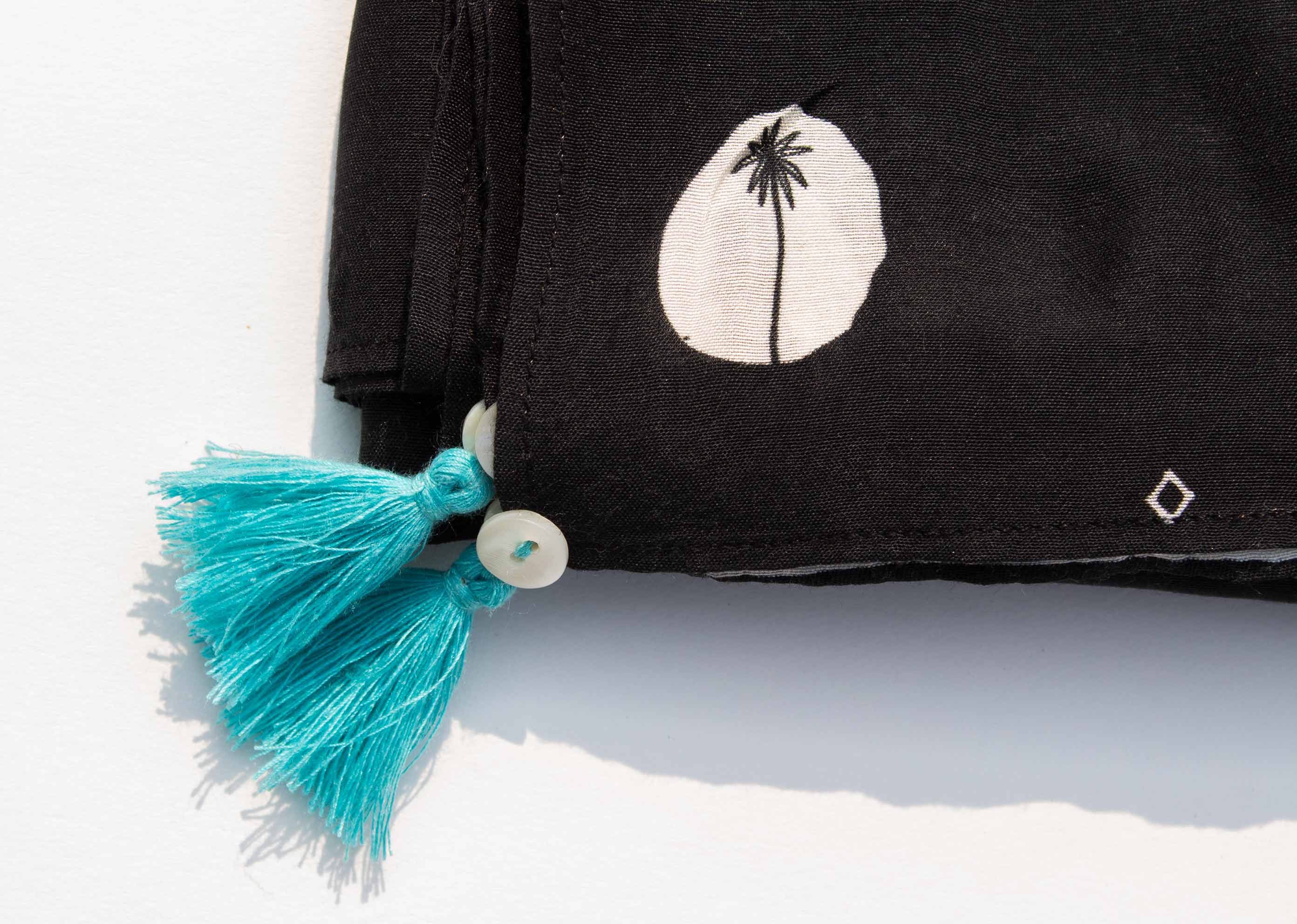Musafir Scarf - Black - Image 3