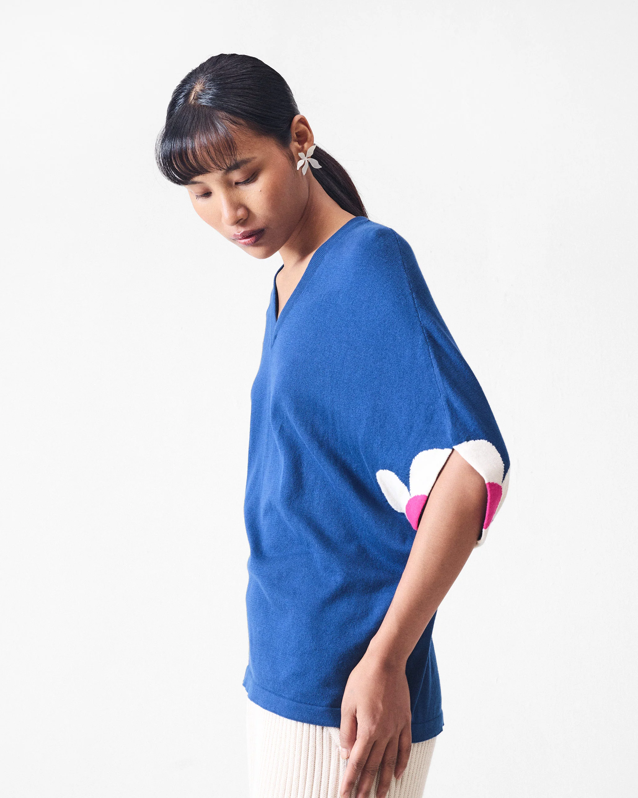 Muse Sweater - Navy - Image 2