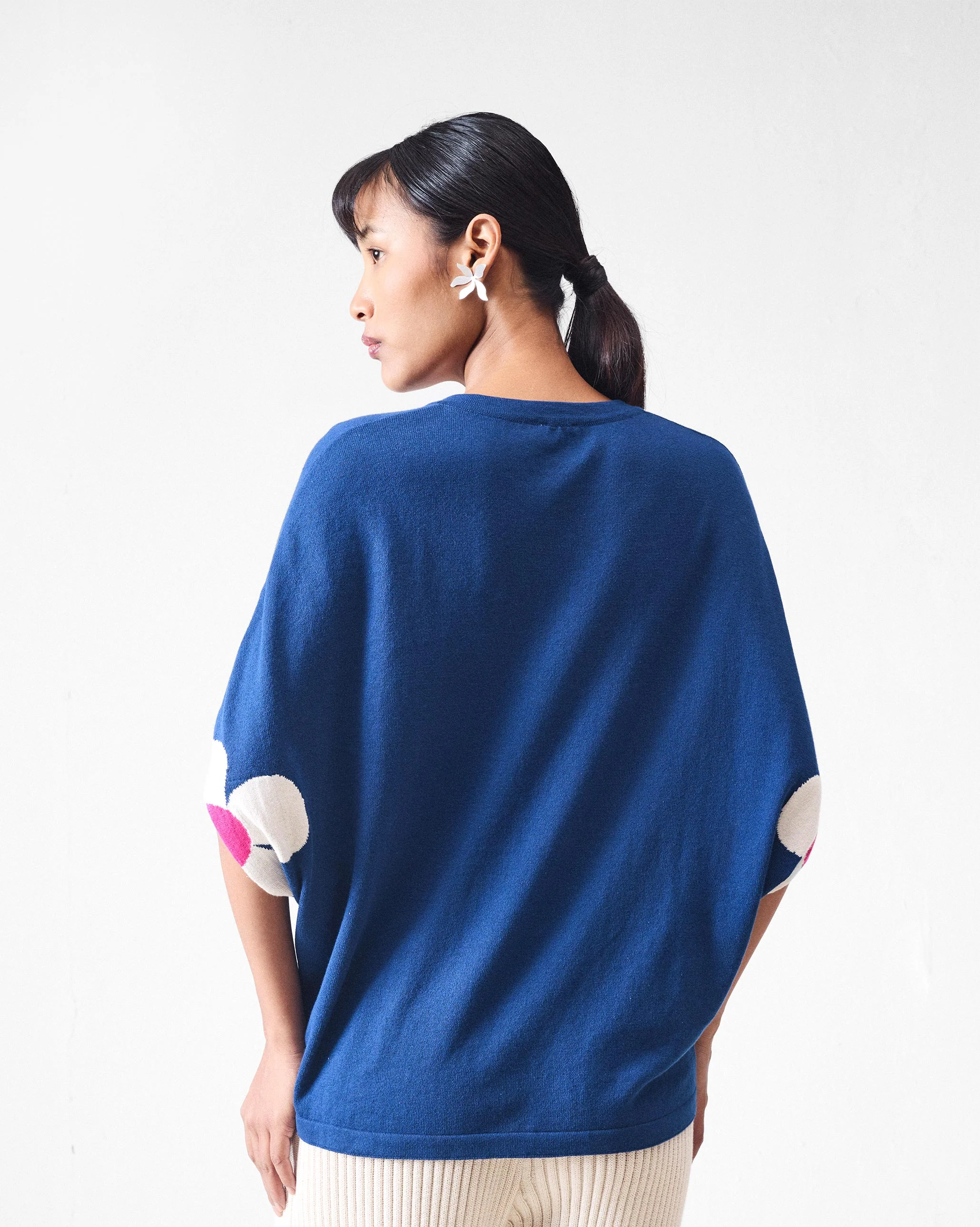 Muse Sweater - Navy - Image 3