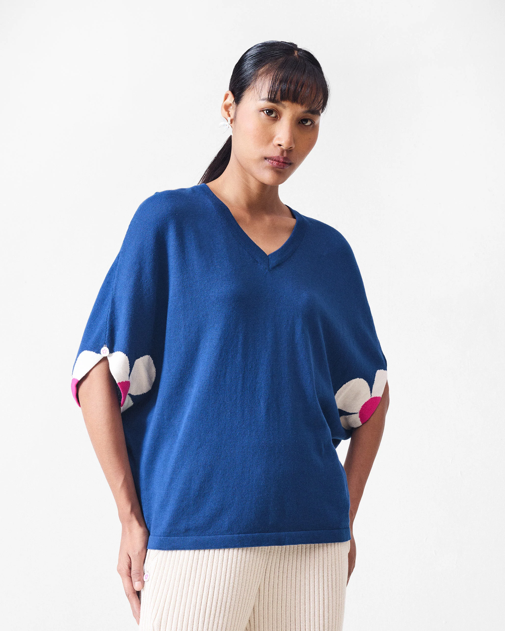 Muse Sweater - Navy - Image 5
