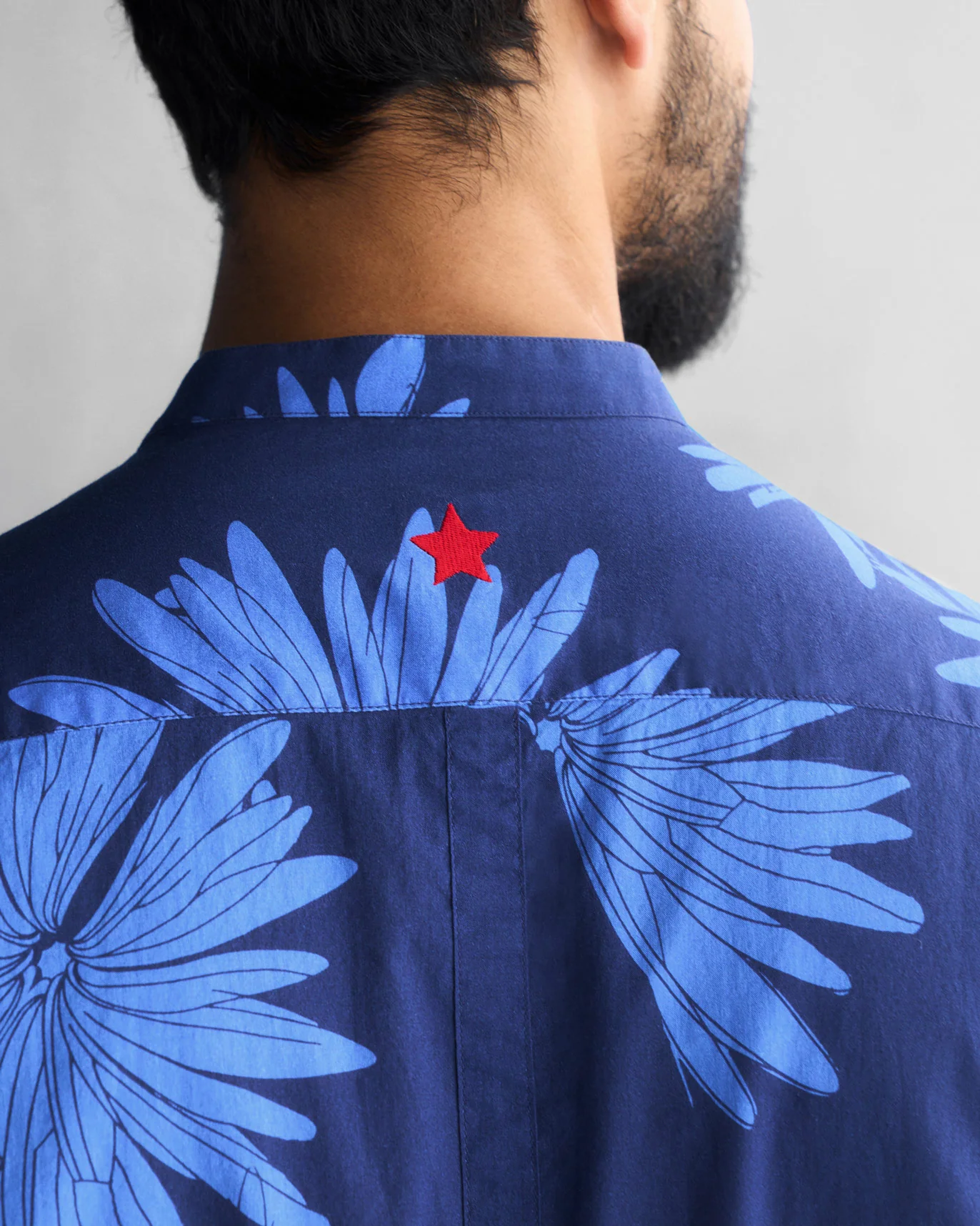 Myanmar Shirt - Navy - Image 5