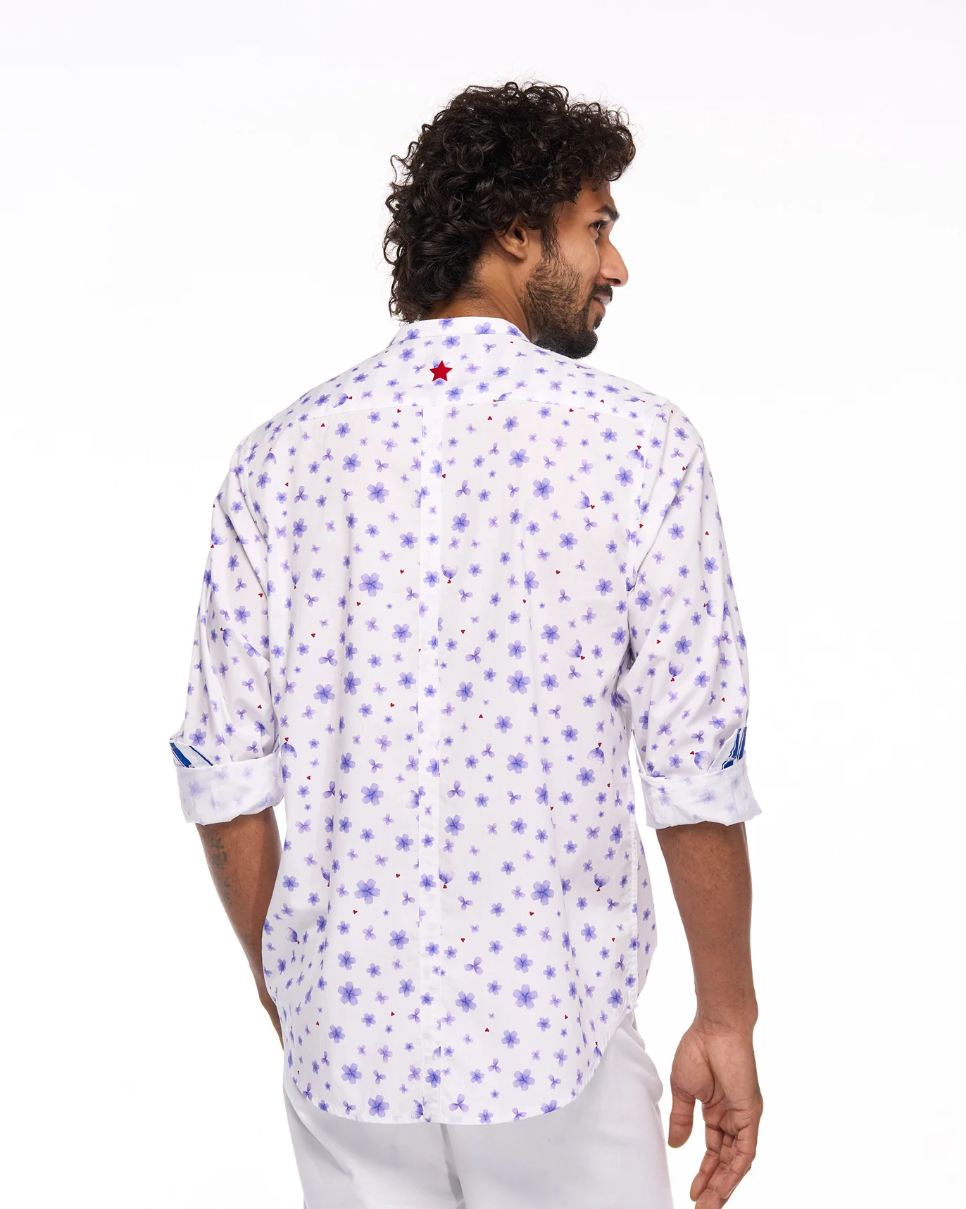 Myanmar Shirt - White - Image 4