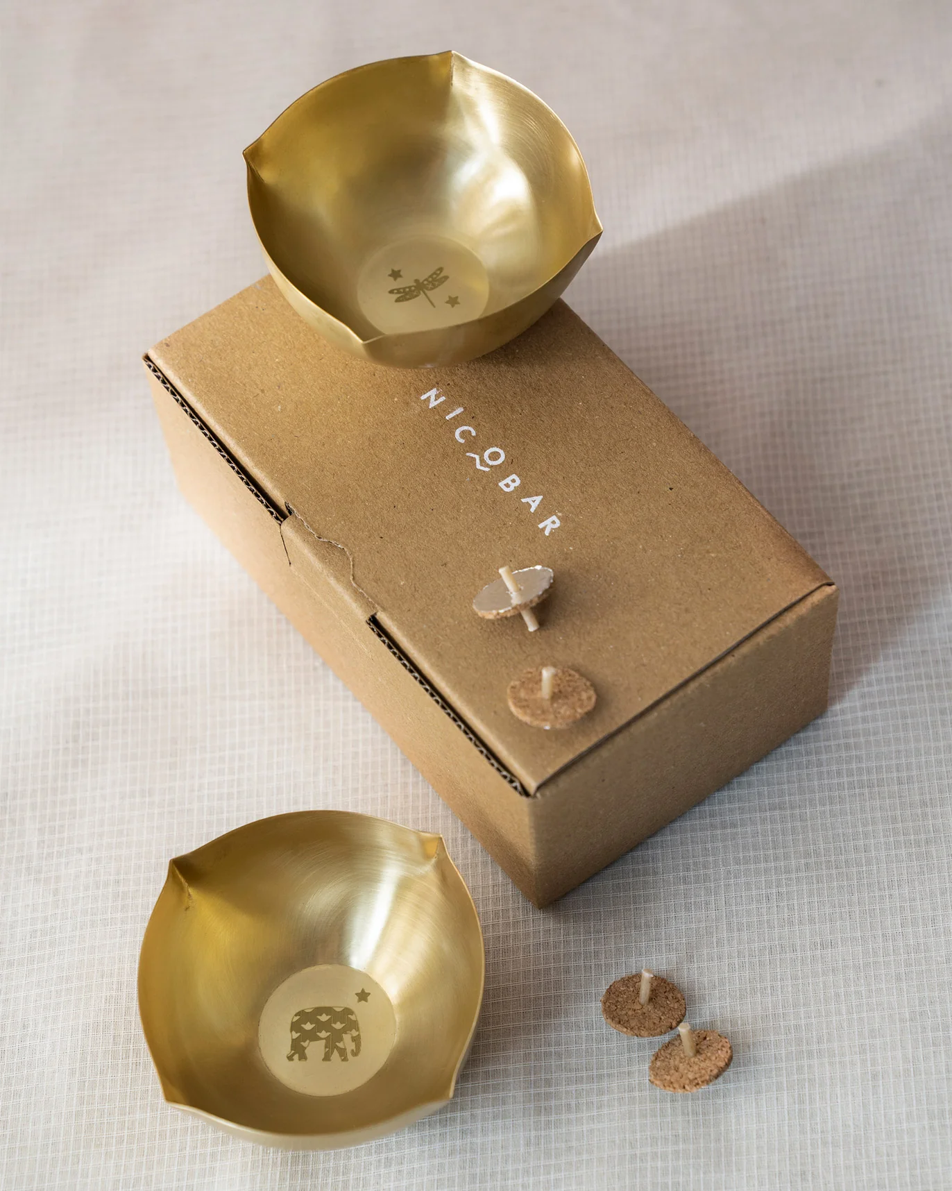 Myra Dia (Set of 2) with 4 wick - Image 2