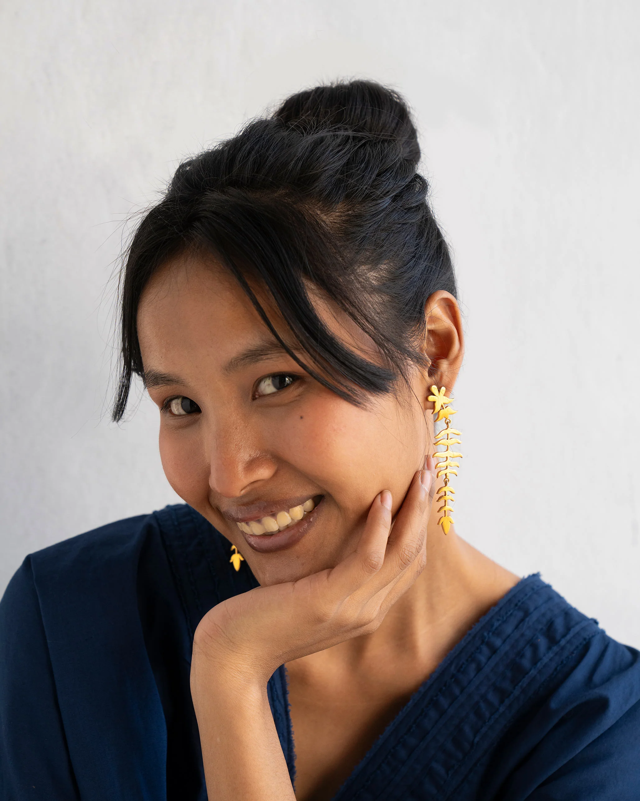 Myra Earrings - Gold - Image 2