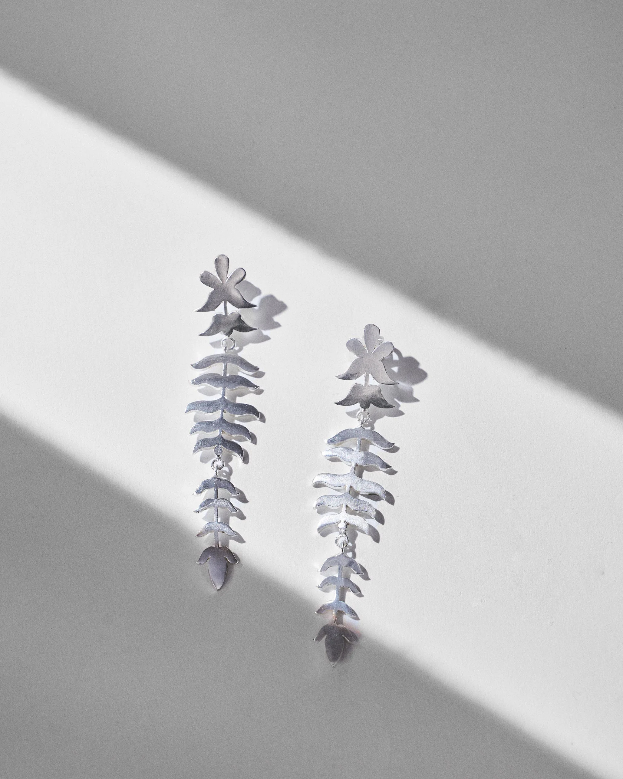 Myra Earrings - Silver - Image 2