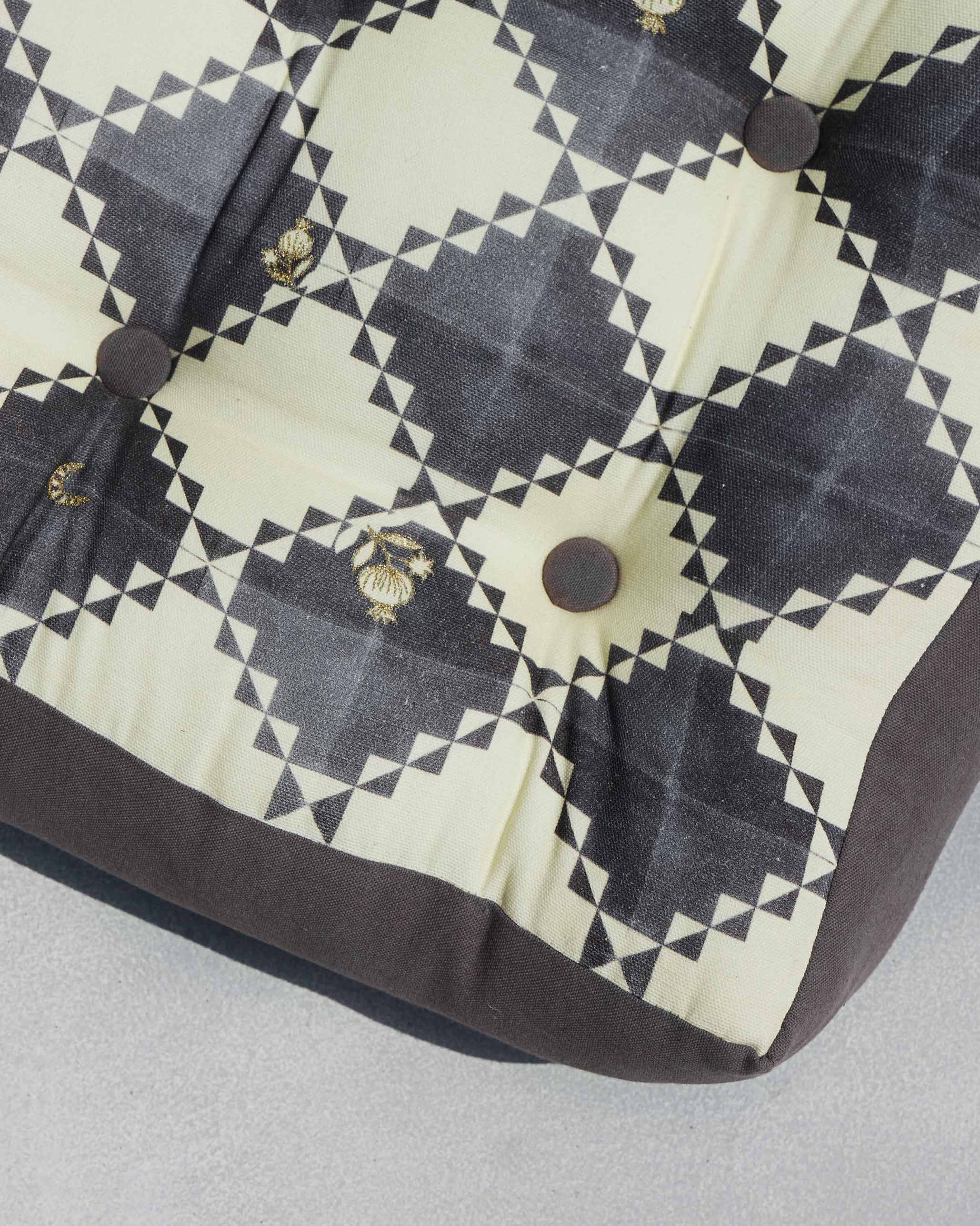 Myra Tile Floor Cushion Cover - Image 3
