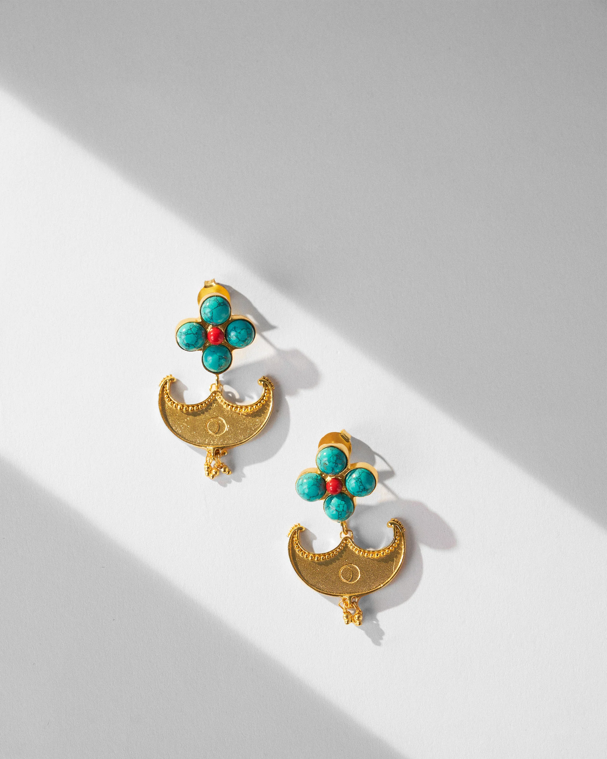 Naav Earrings - Gold - Image 2