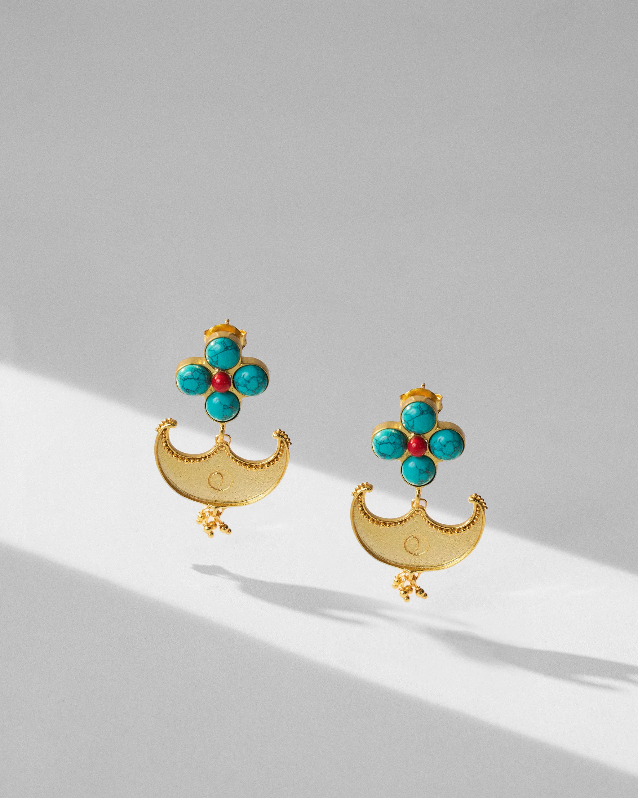 Naav Earrings - Gold - Image 3