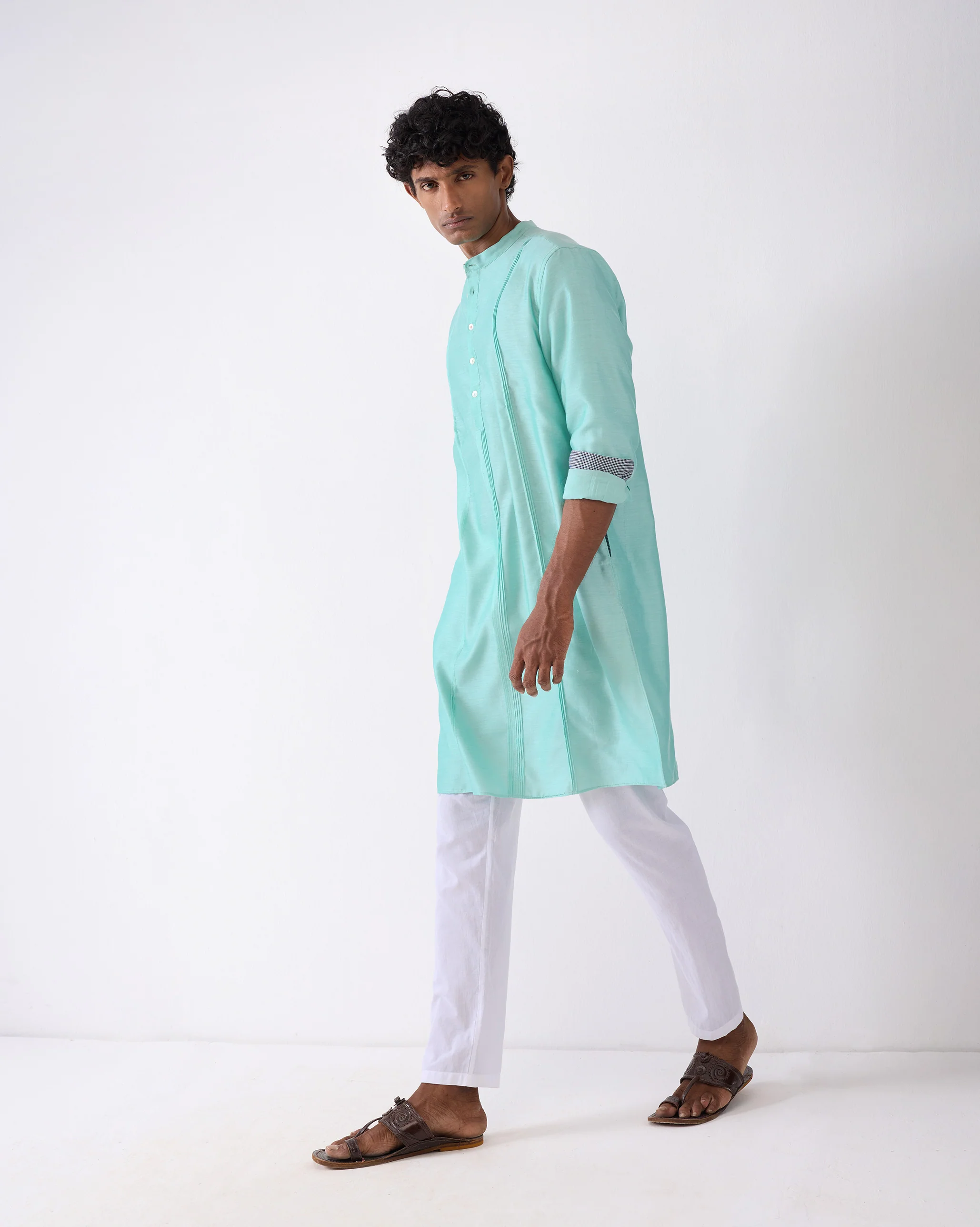Naaz Kurta – Aqua - Image 7