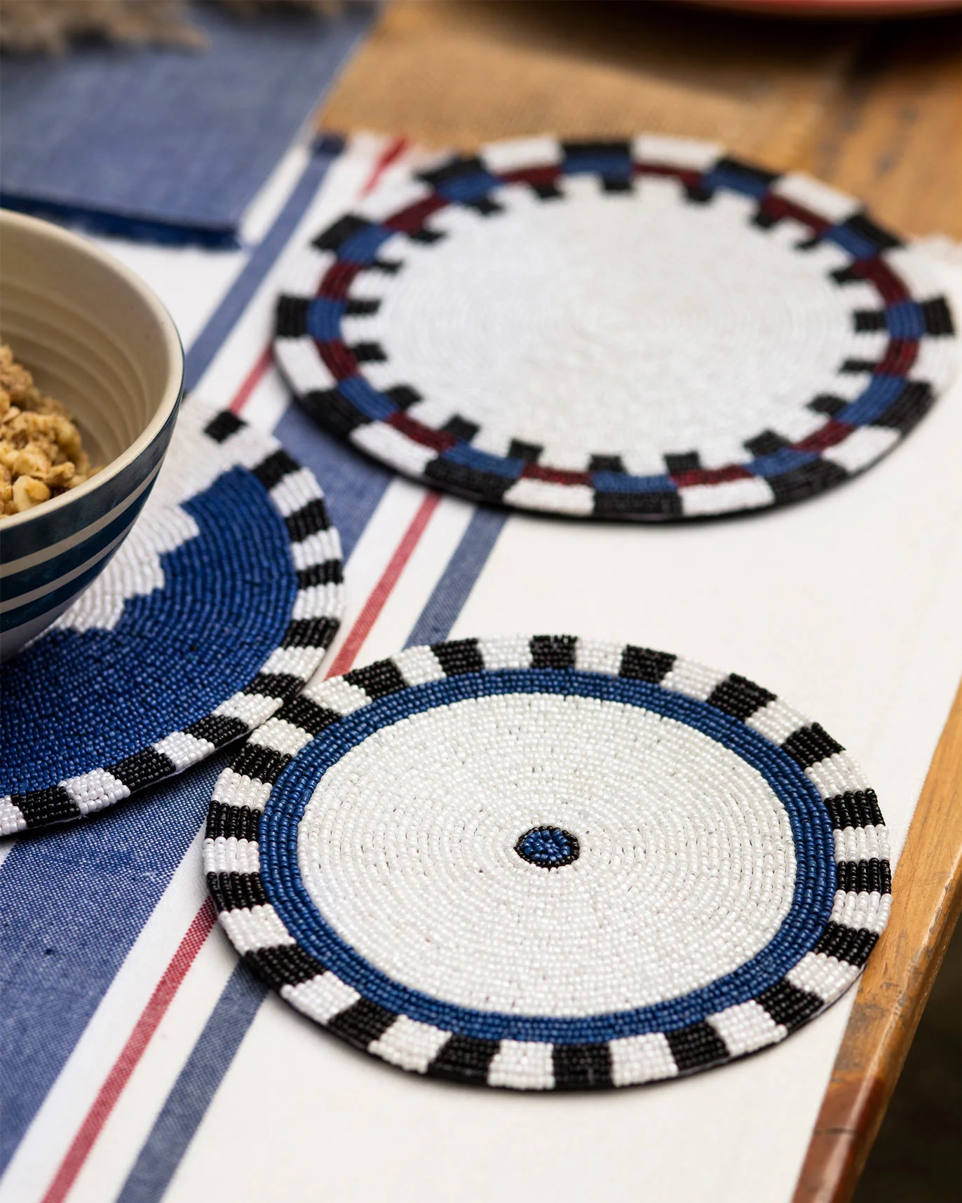 Nadi Beaded Trivet (Set of 3) - Image 2