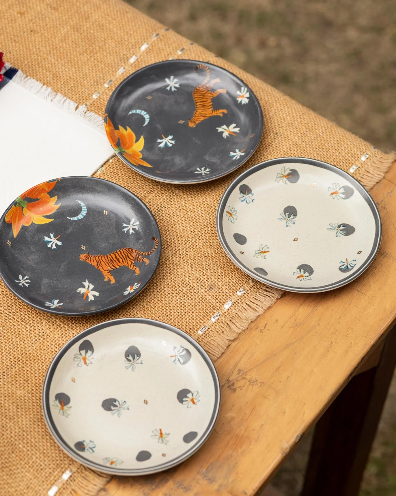 Nadi Tea Plates (Set of 4) - Image 2