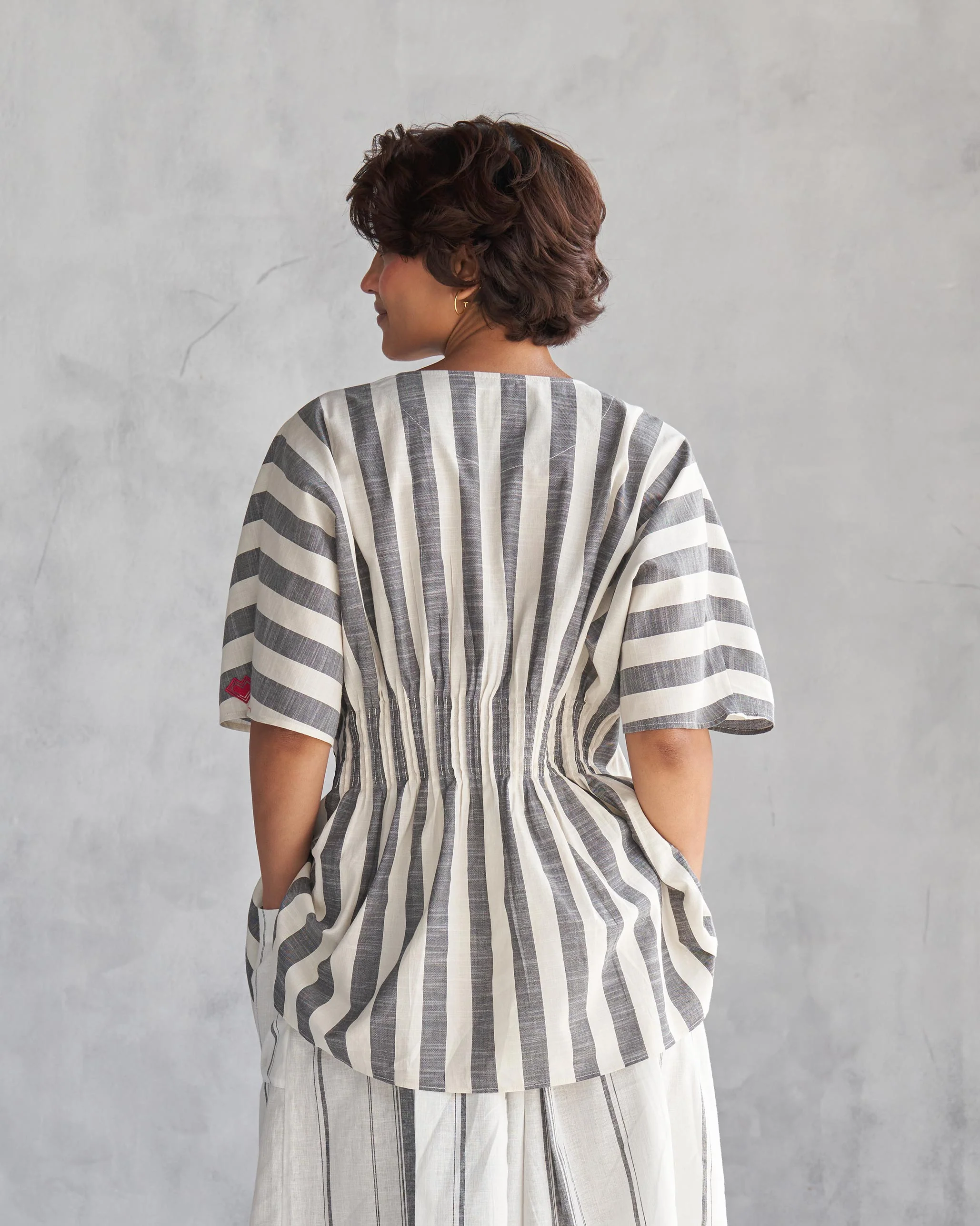 Namah Top - Black & Ivory - Image 5