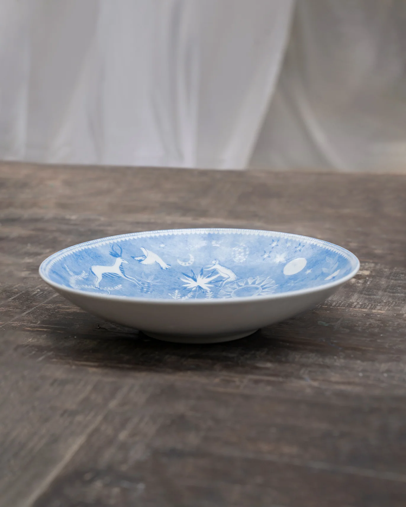 Namtso Shallow Bowl - Blue - Image 3