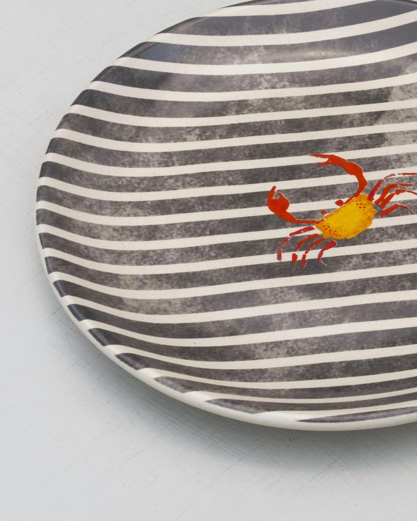 Nancowry Crab Quarter Plate - Multi - Image 2