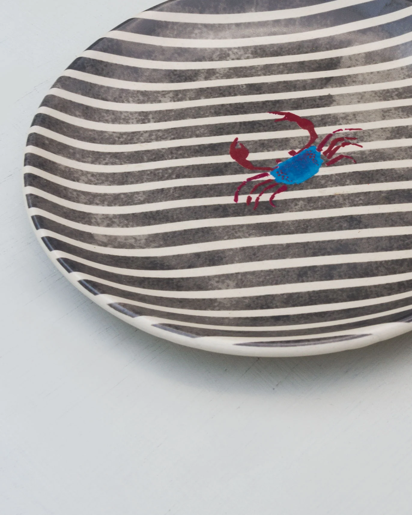 Nancowry Crab Quarter Plate - Multi (Set of 2) - Image 2