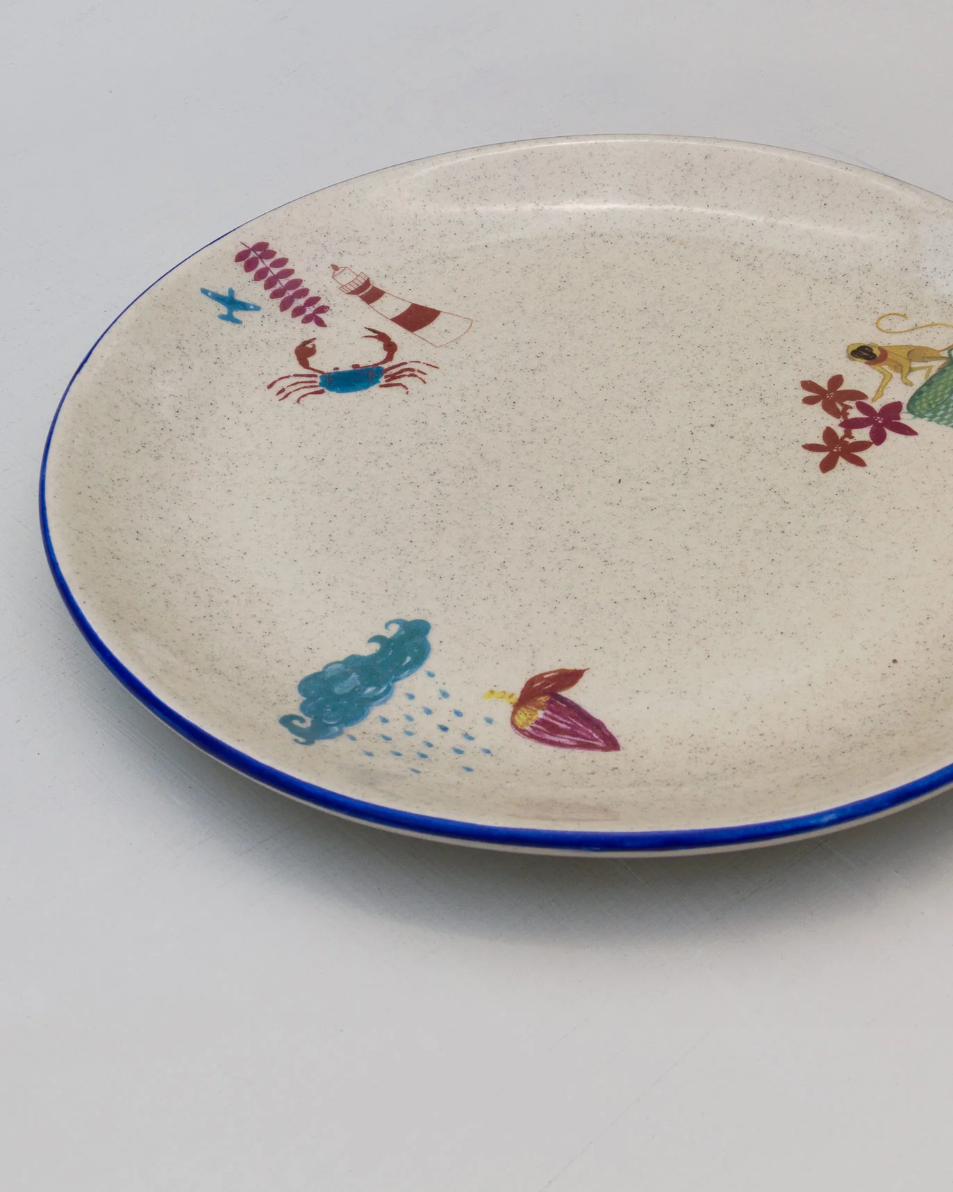 Nancowry Lighthouse Dinner Plate - Image 2