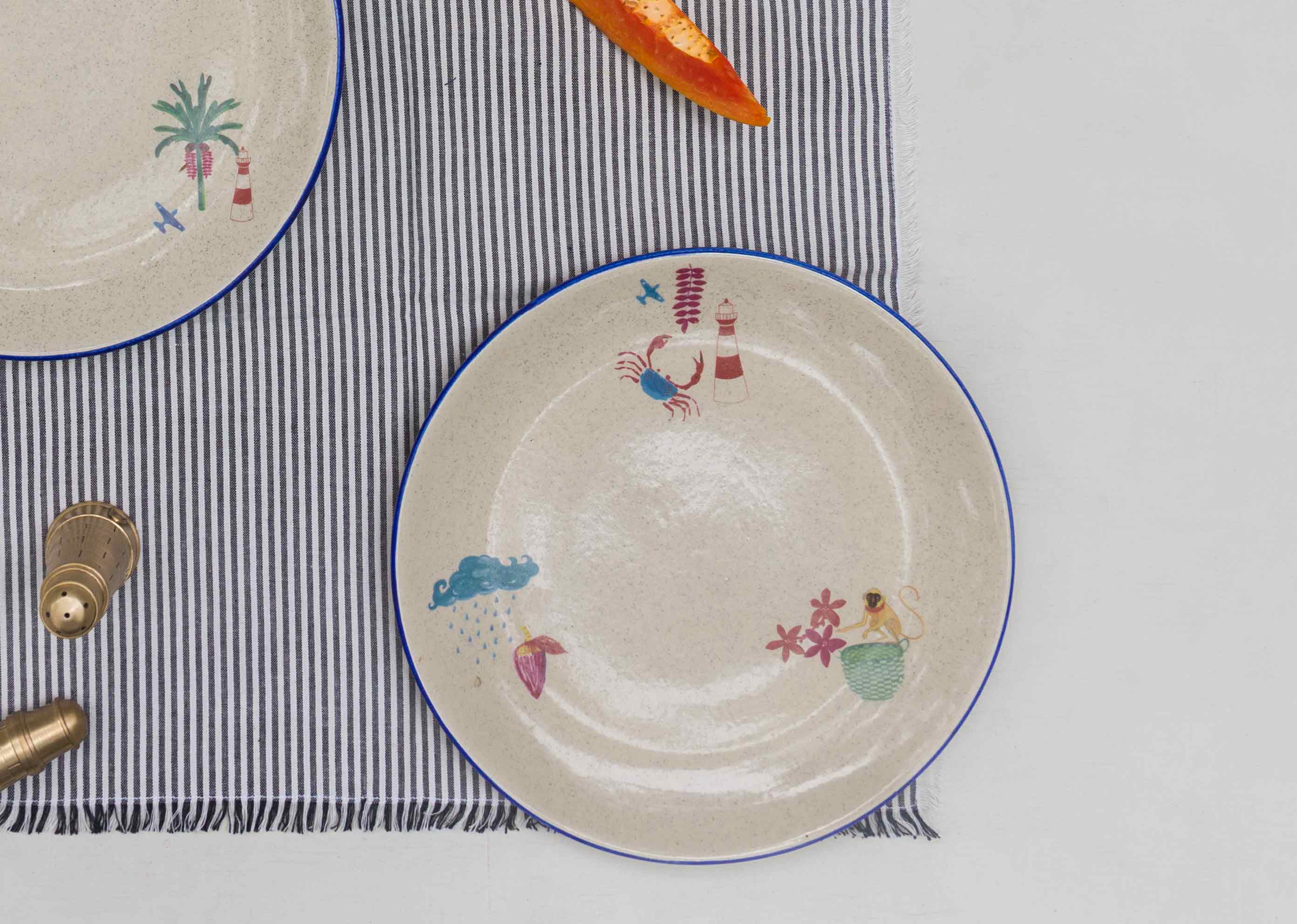 Nancowry Lighthouse Dinner Plate - Image 3