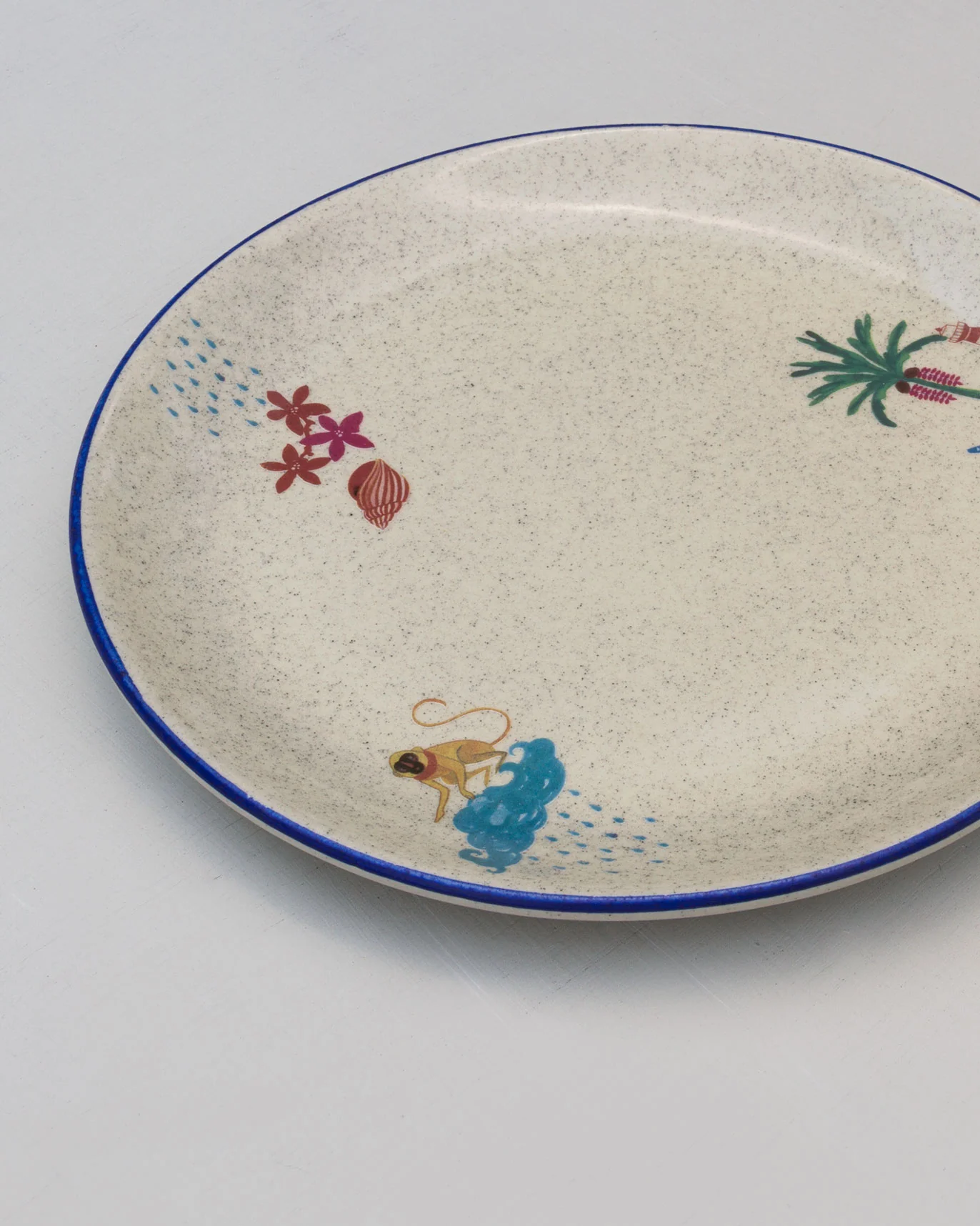 Nancowry Monkey Dinner Plate - Image 2