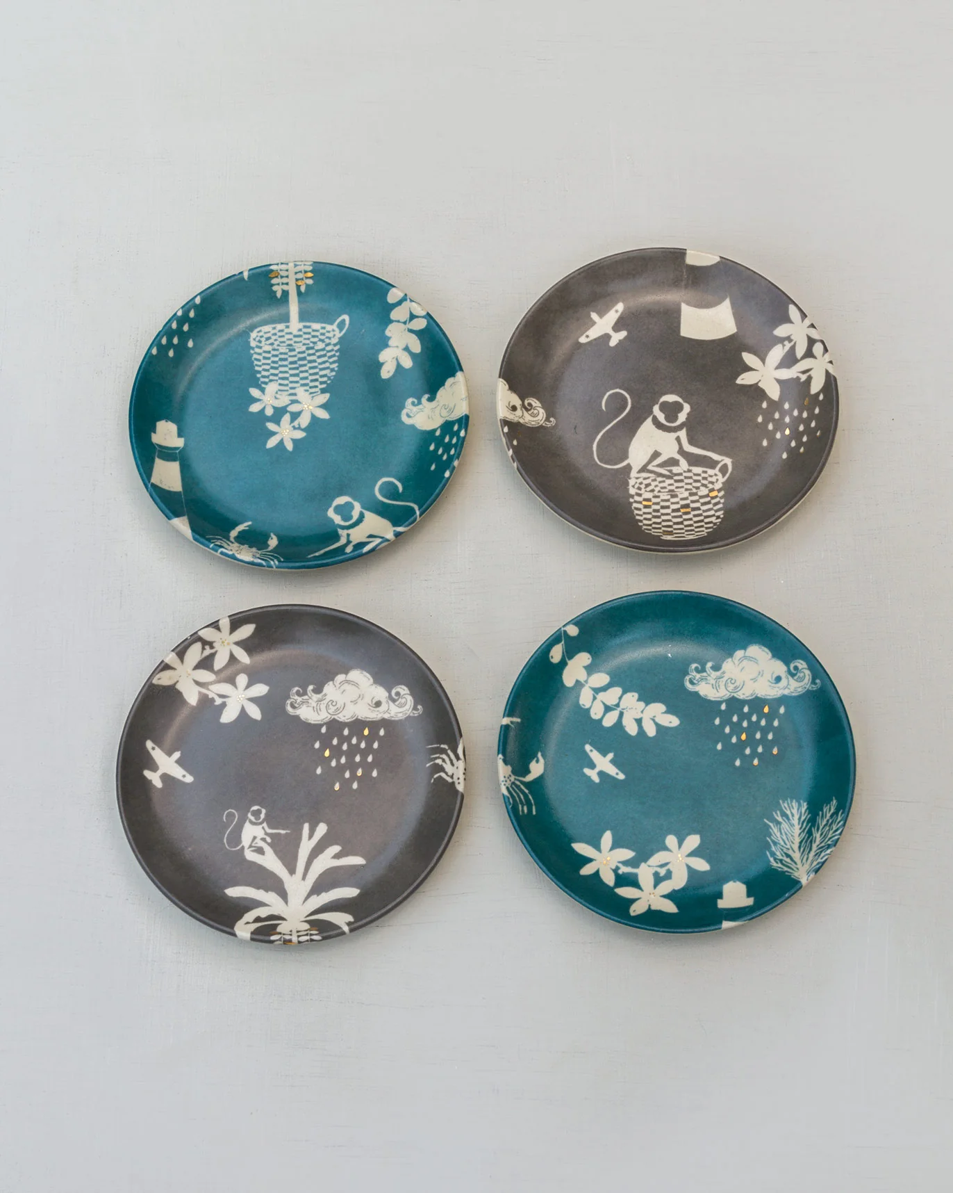 Nancowry Tea Plate (Set of 4) - Image 2