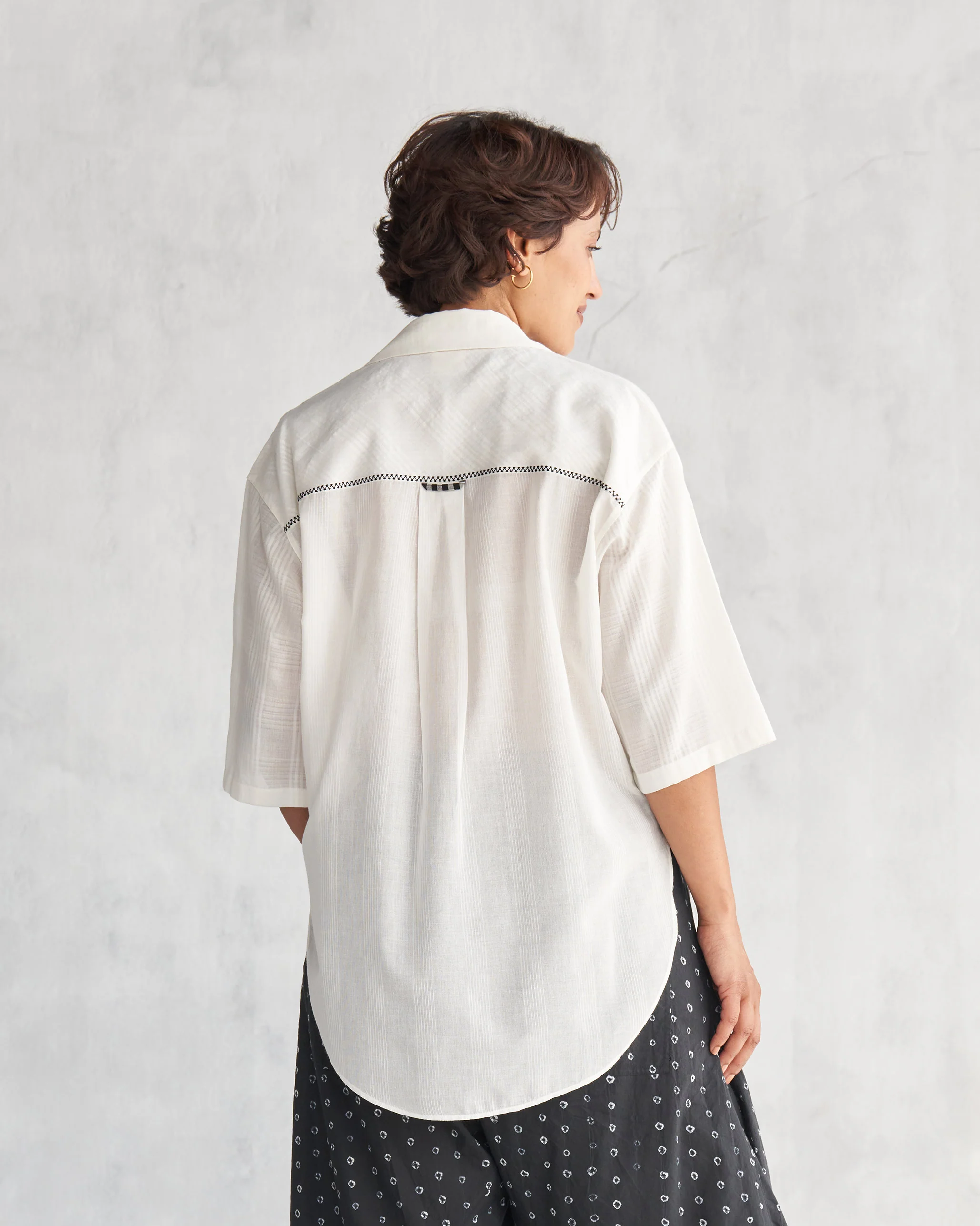 Naomi Shirt - Ivory - Image 5